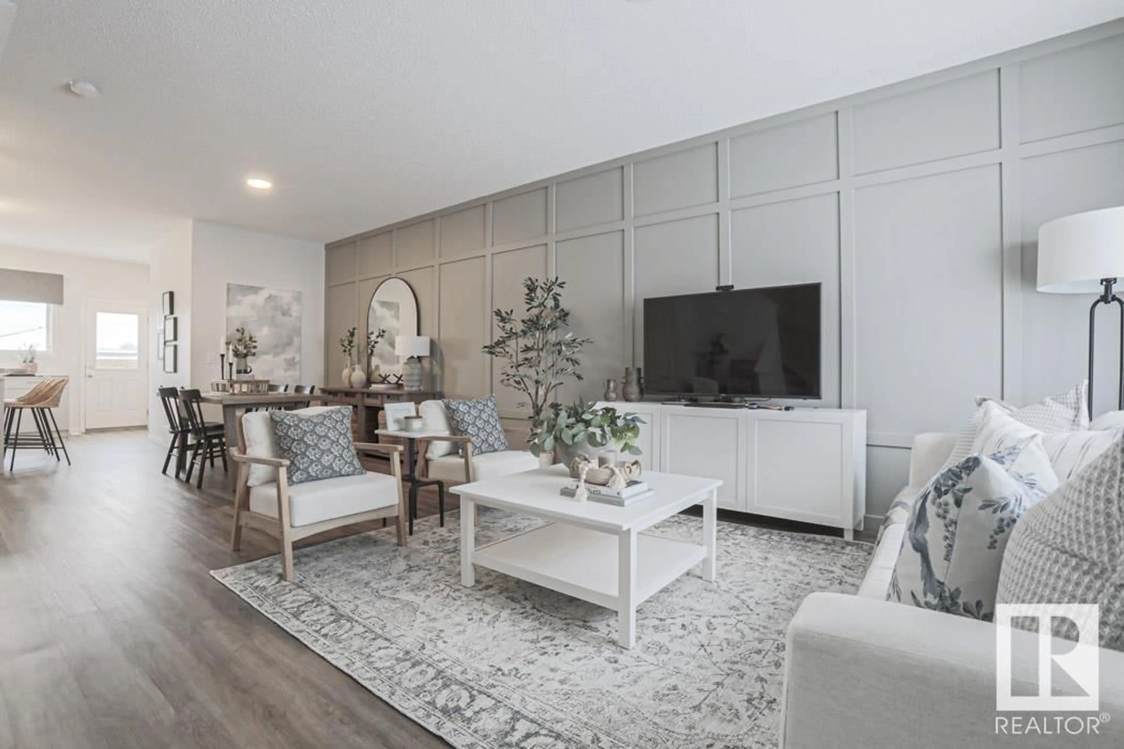 Living room with furniture, unknown for NW - 2032 191 ST, Edmonton Alberta T6M3A8