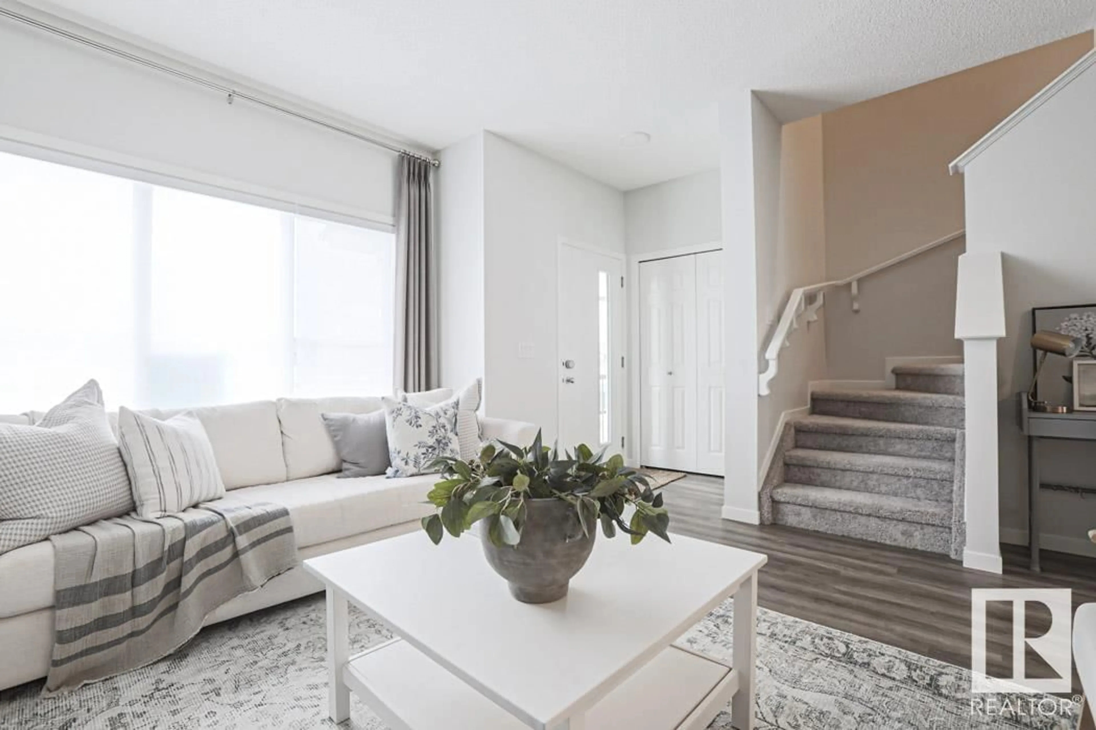 Living room with furniture, unknown for NW - 2032 191 ST, Edmonton Alberta T6M3A8