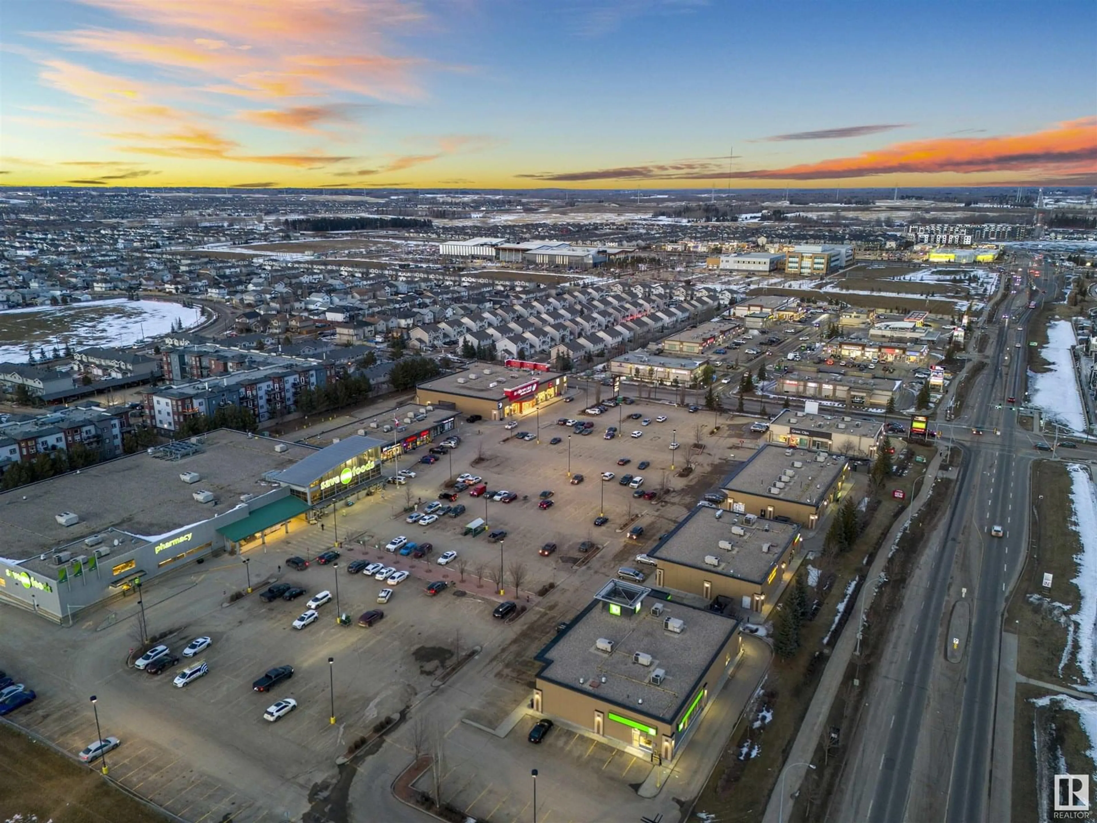 A pic from outside/outdoor area/front of a property/back of a property/a pic from drone, street for 310 - 1506 TAMARACK BV, Edmonton Alberta T6T2J5