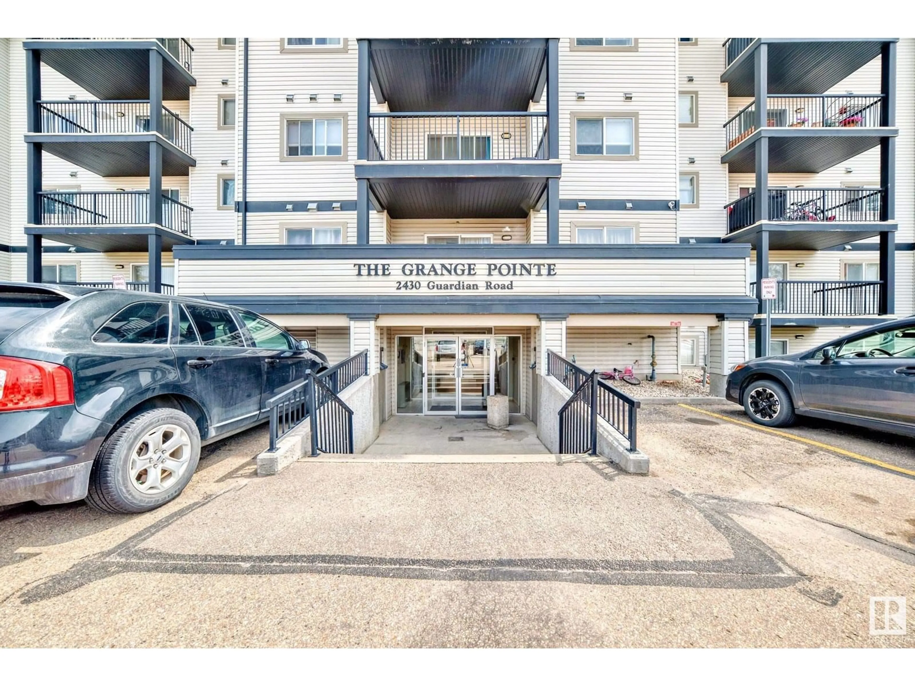 Indoor foyer for #317 - 2430 GUARDIAN RD, Edmonton Alberta T5T6X9