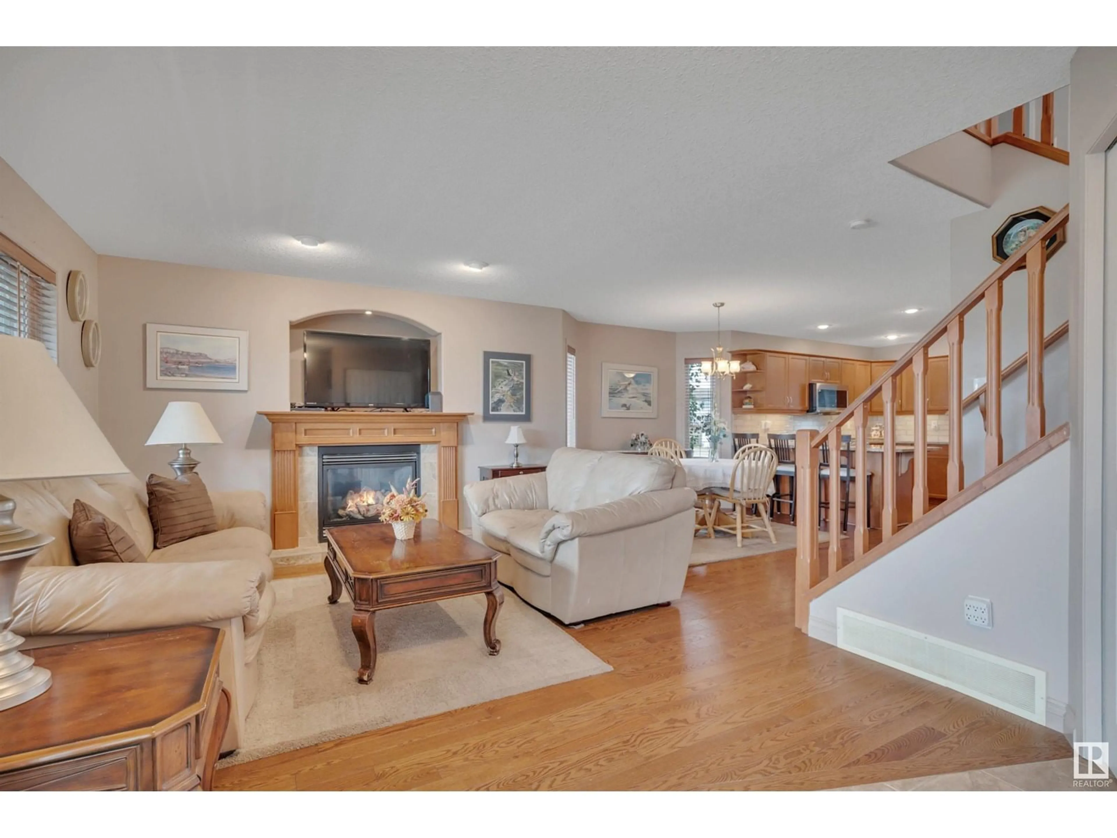 Living room with furniture, unknown for PM - 63 SUNTREE, Leduc Alberta T9E8R8