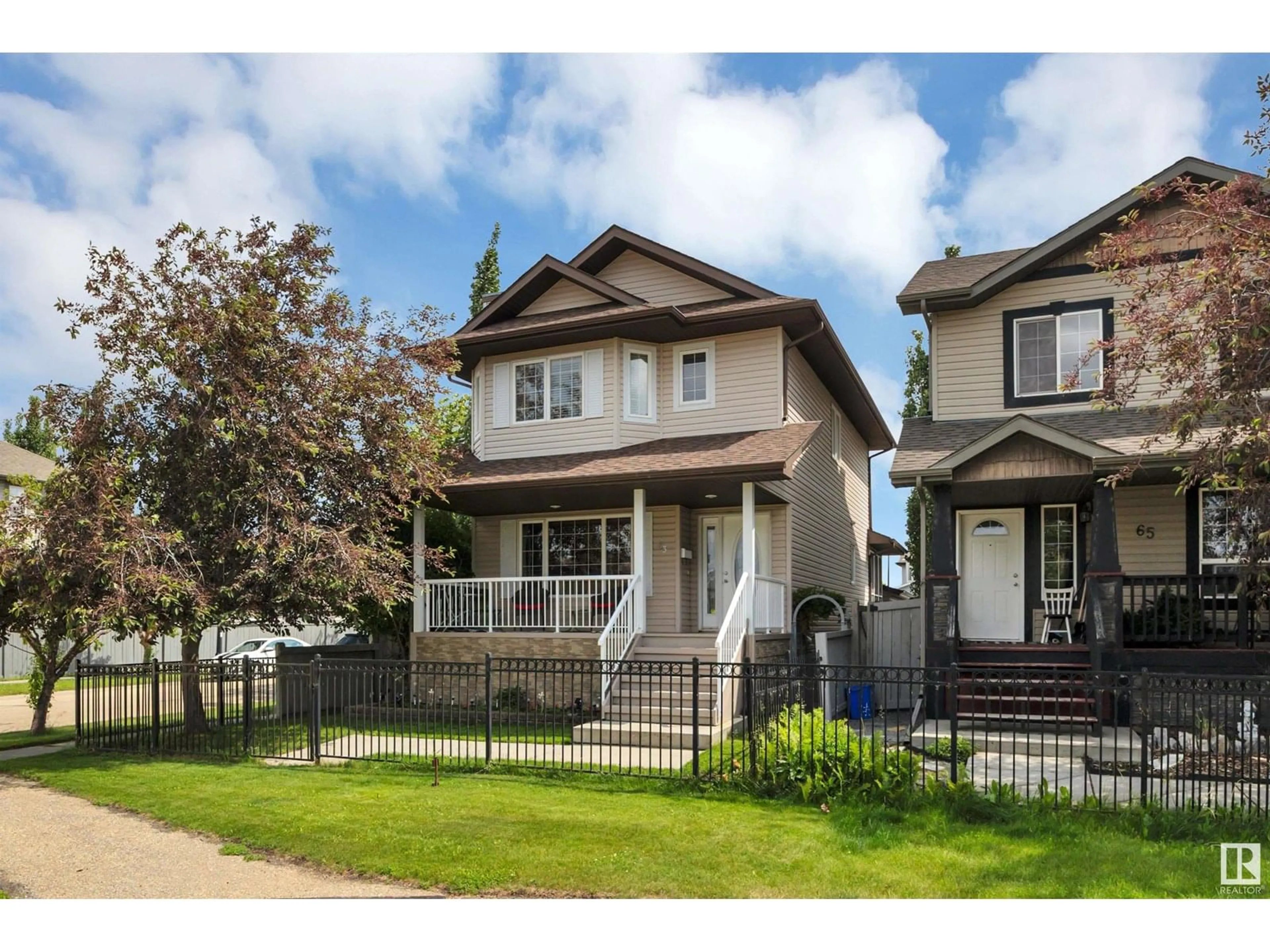 Home with vinyl exterior material, street for PM - 63 SUNTREE, Leduc Alberta T9E8R8