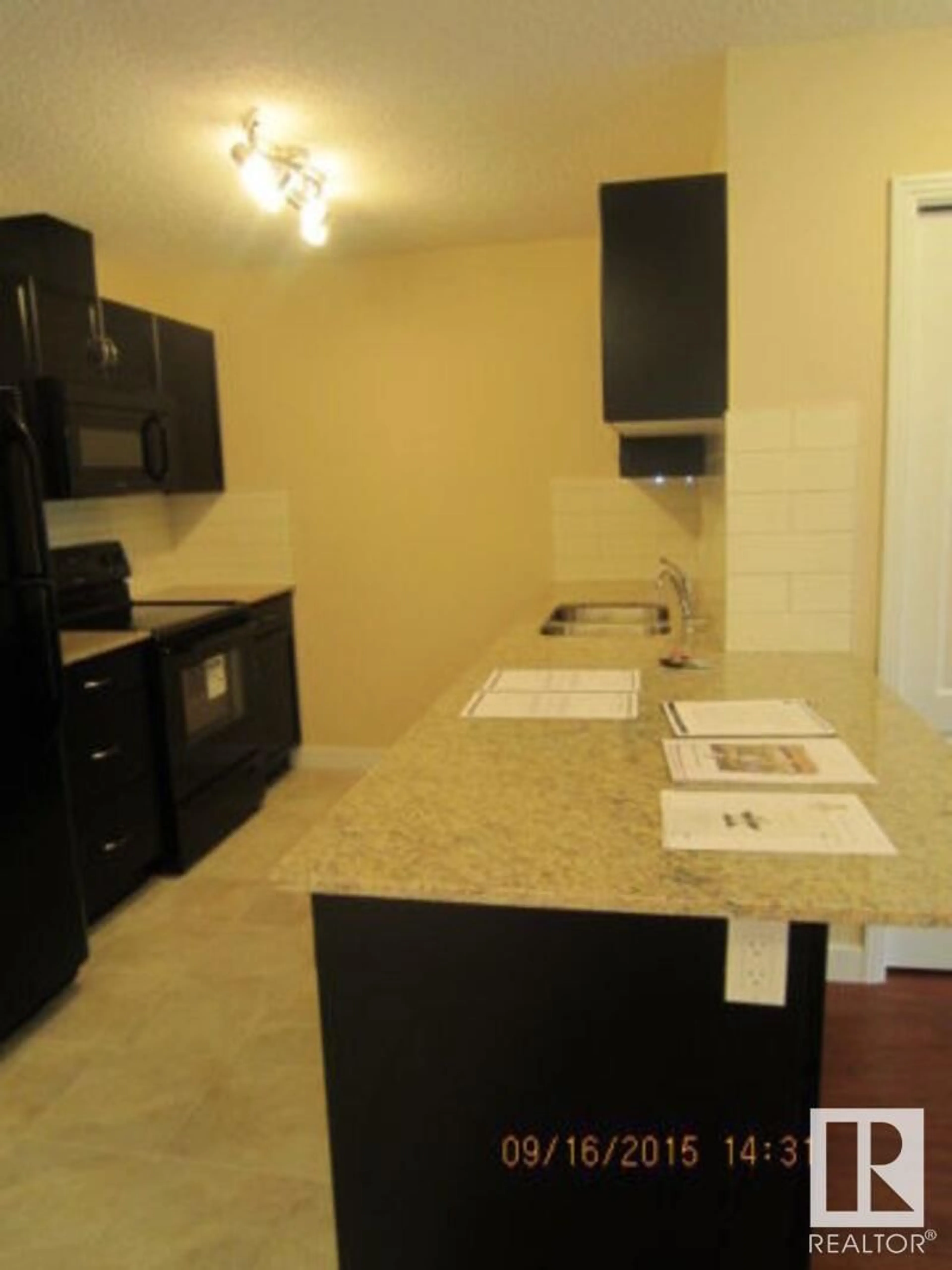 Standard kitchen, unknown for #106 - 12660 142 AV, Edmonton Alberta T5X0J5