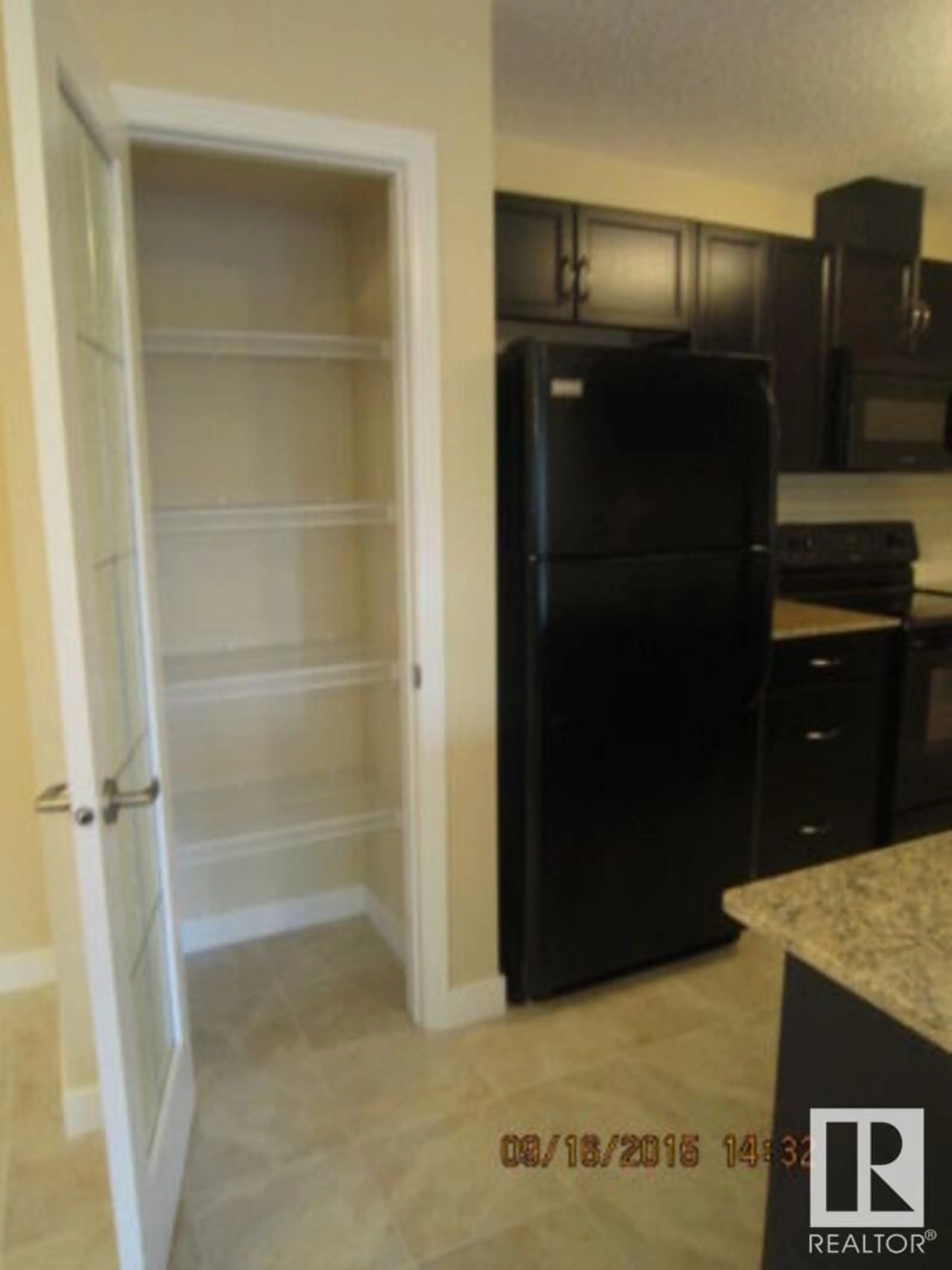 Standard kitchen, ceramic/tile floor for #106 - 12660 142 AV, Edmonton Alberta T5X0J5