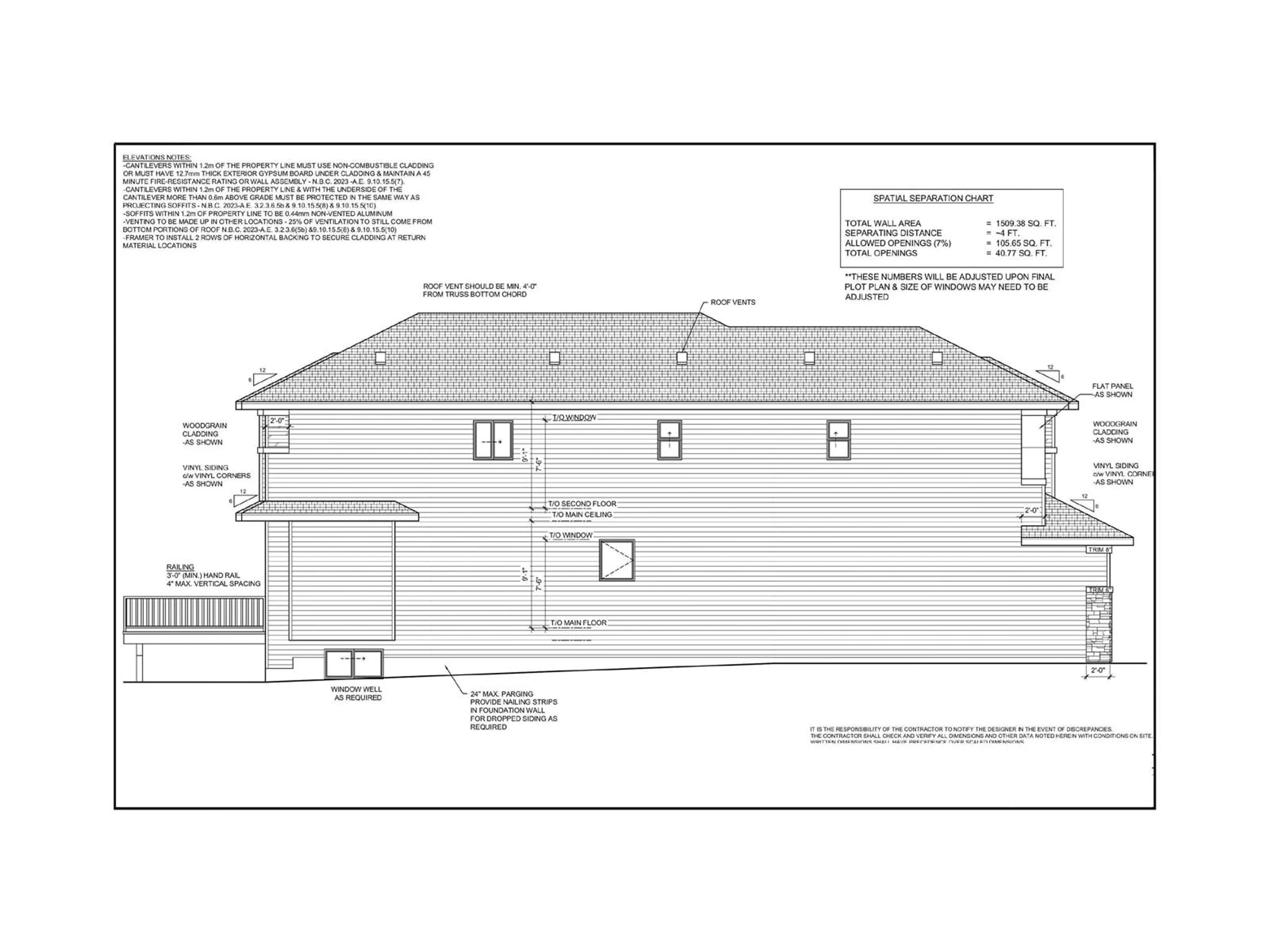 Floor plan for SW - 2008 COLLIP CR, Edmonton Alberta T6W4S5