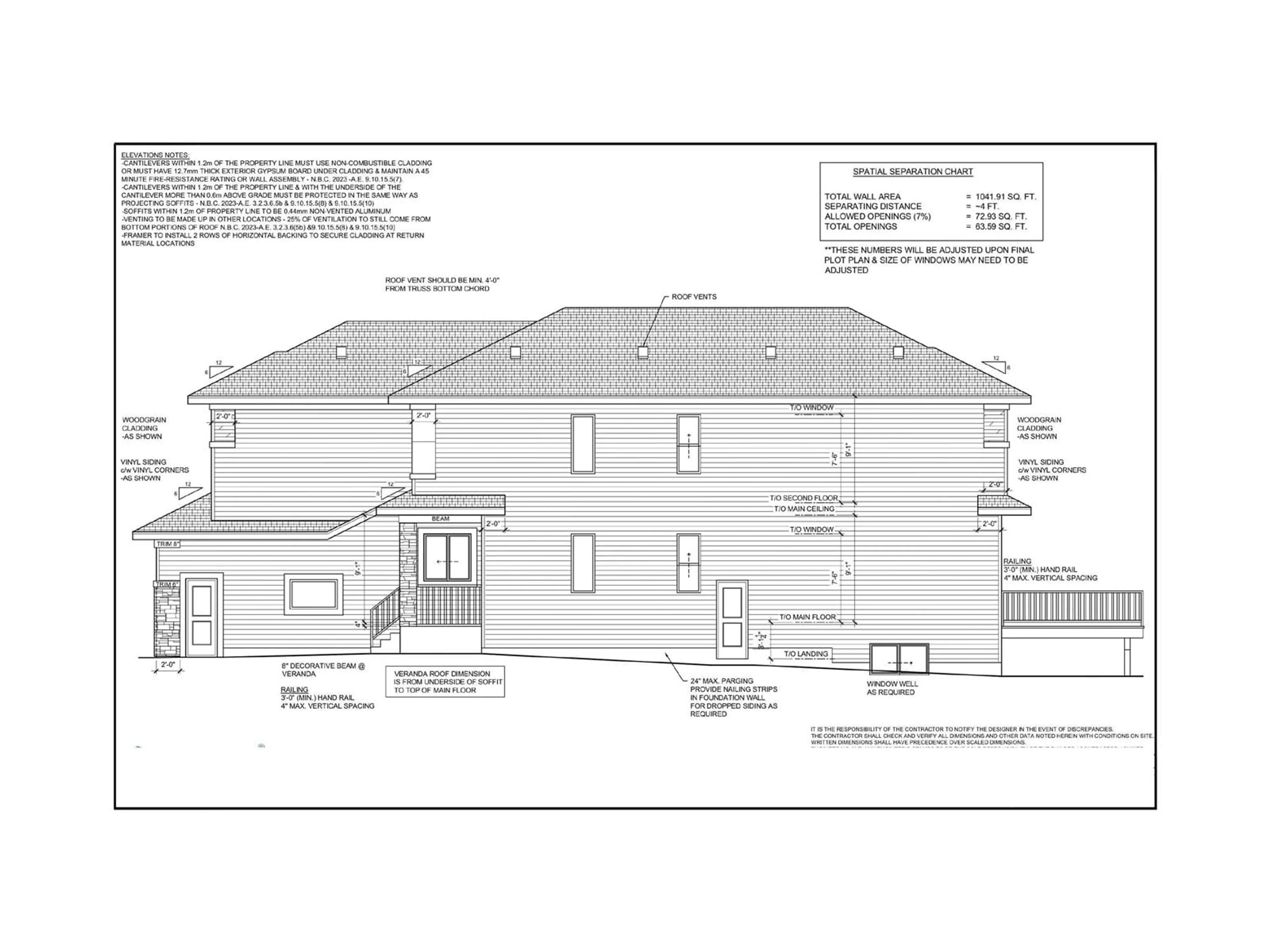 Floor plan for SW - 2008 COLLIP CR, Edmonton Alberta T6W4S5
