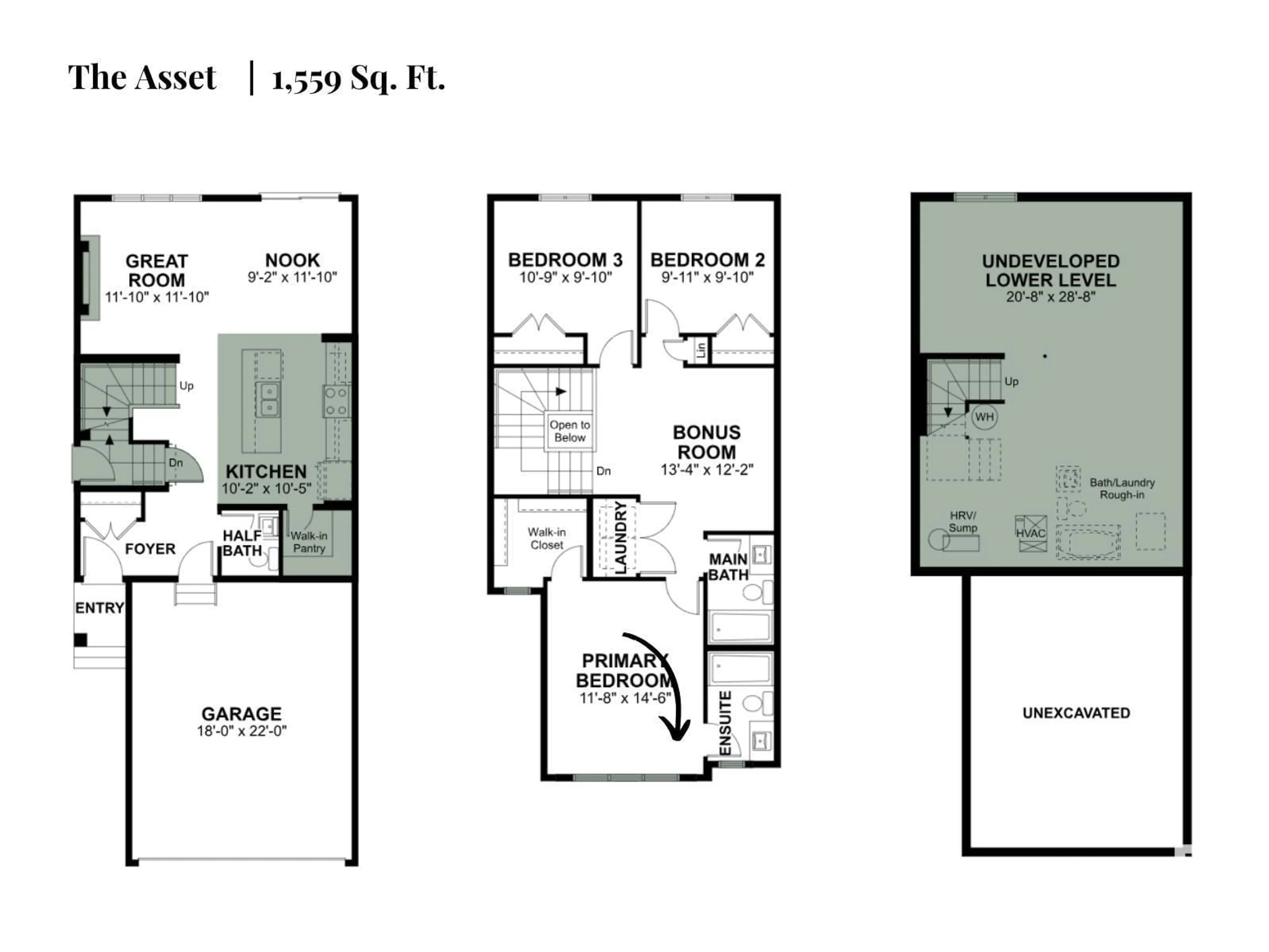 Floor plan for 8603 181 AV, Edmonton Alberta T5Z0X1