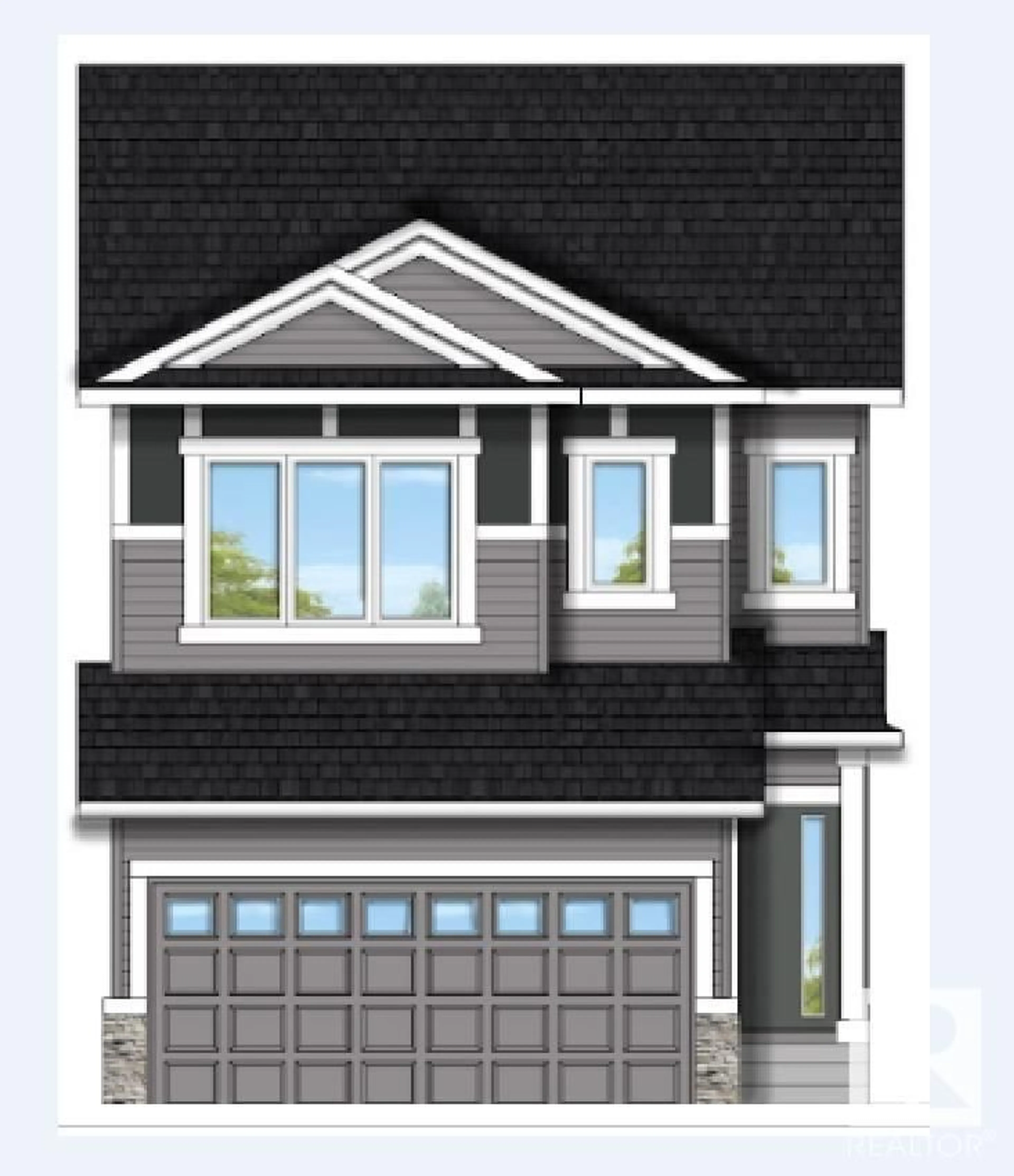 Home with vinyl exterior material, street for 4215 66 ST, Beaumont Alberta T4X0W8