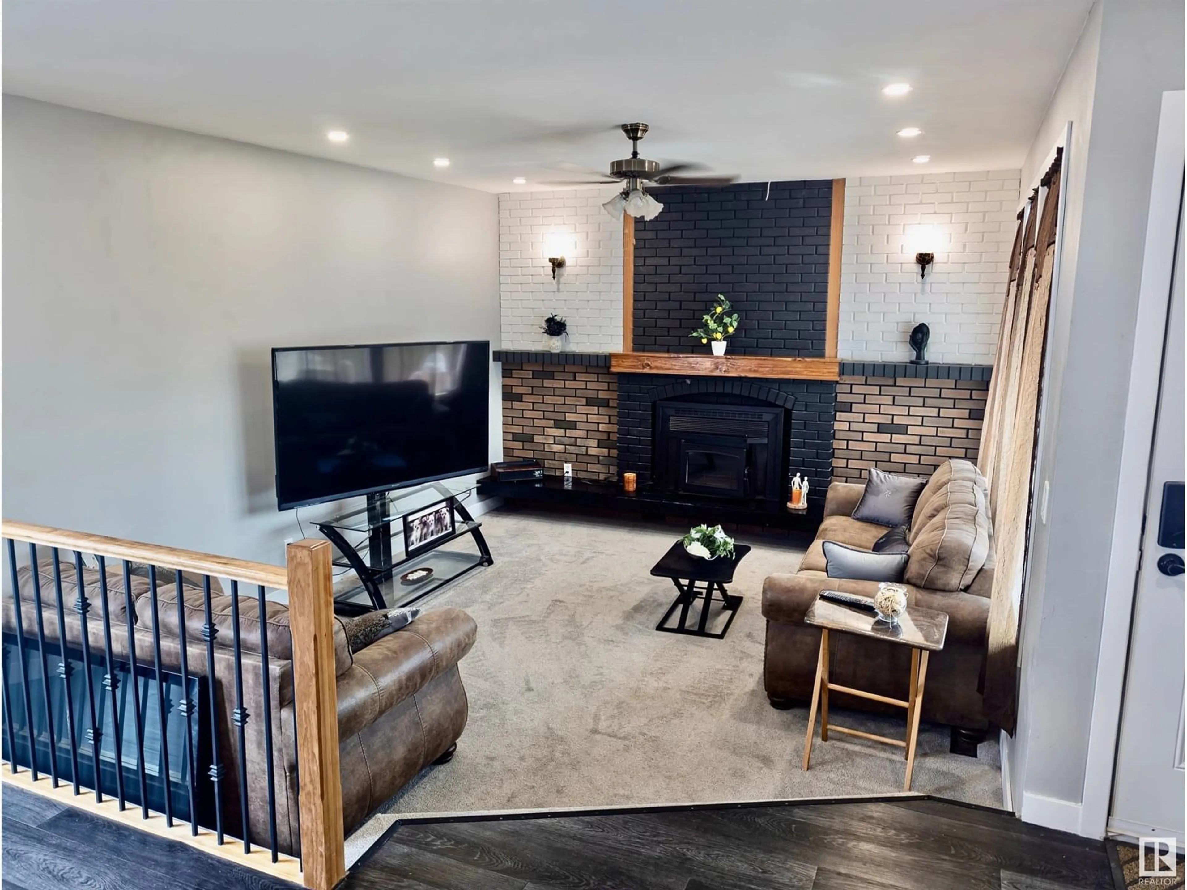 Living room with furniture, unknown for 10524 104 ST, Westlock Alberta T7P1M1