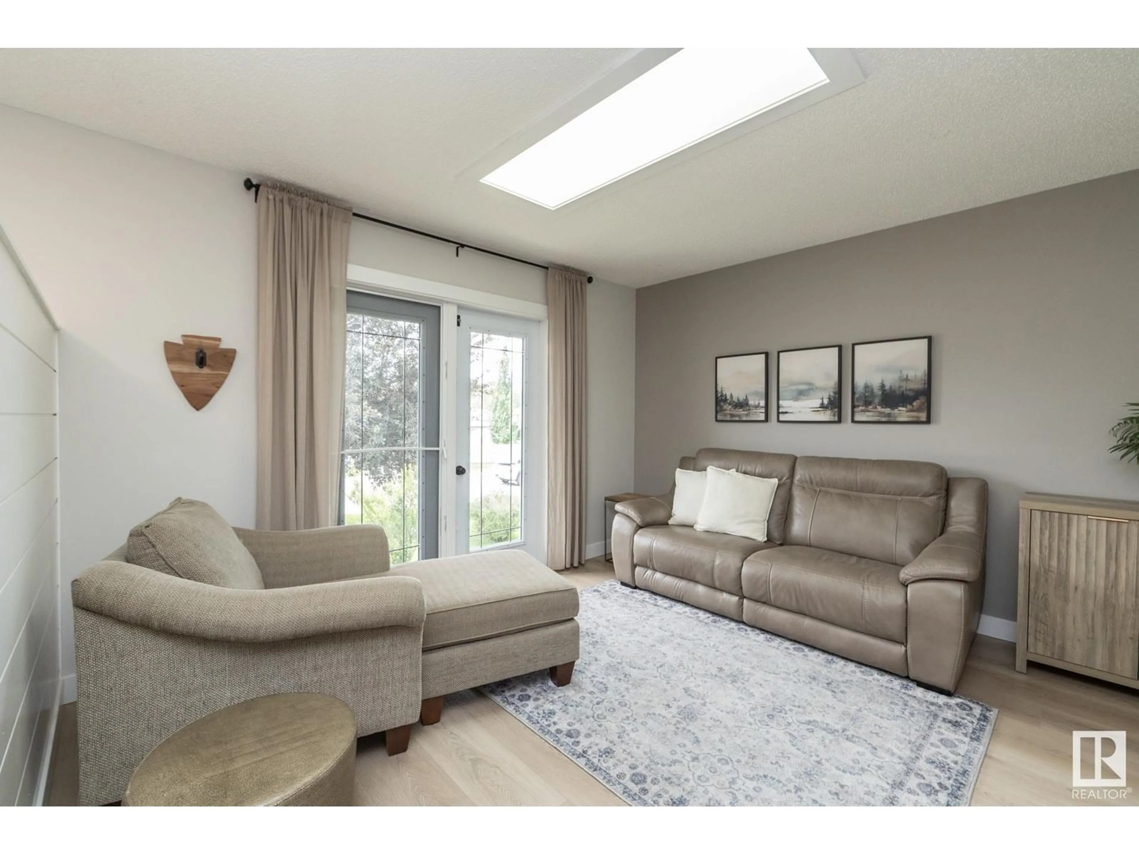 Living room with furniture, unknown for 5504 55 AV, Beaumont Alberta T4X1A2