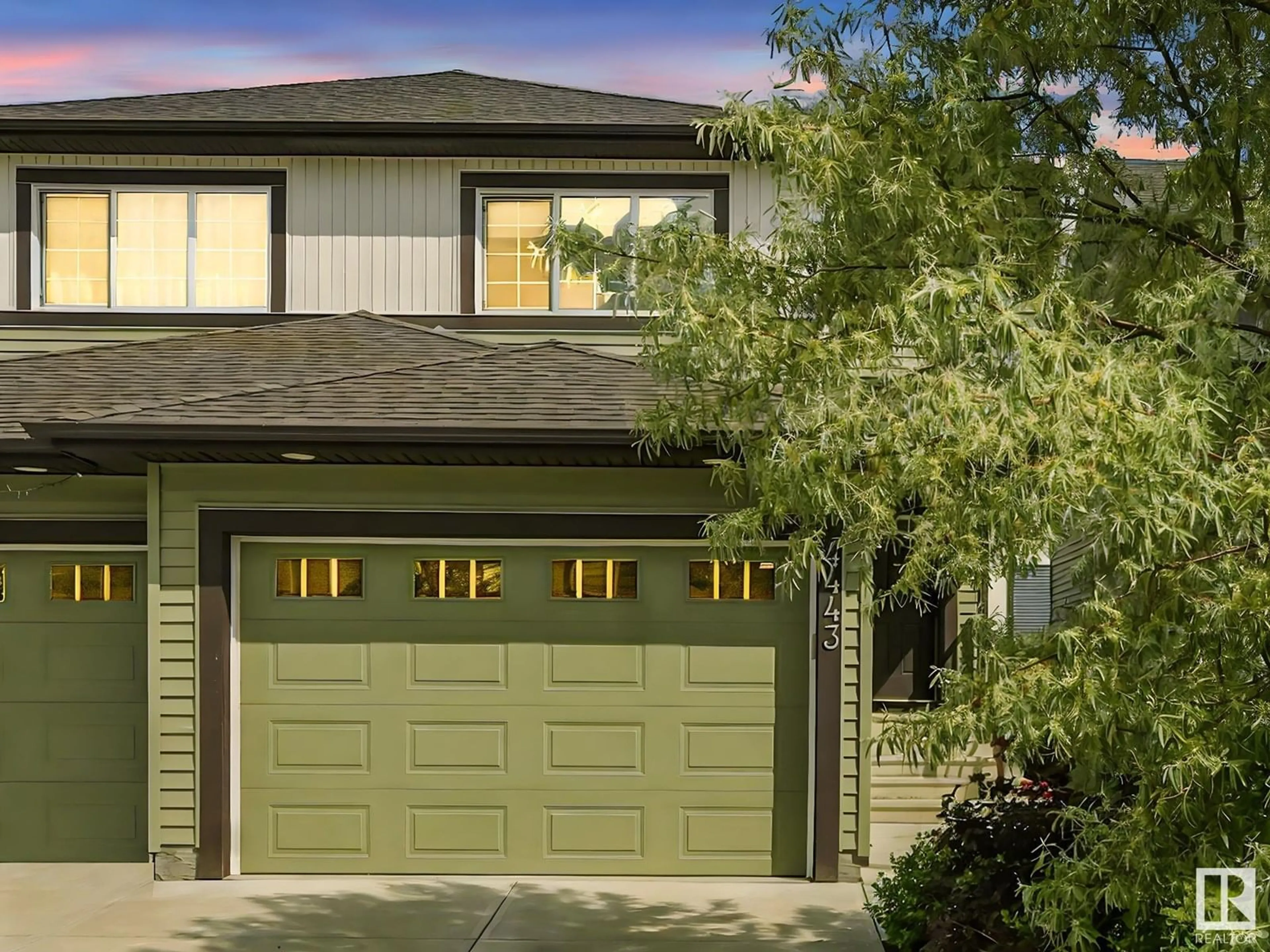 Home with vinyl exterior material, street for NW - 4443 5 ST, Edmonton Alberta T6T0Z9