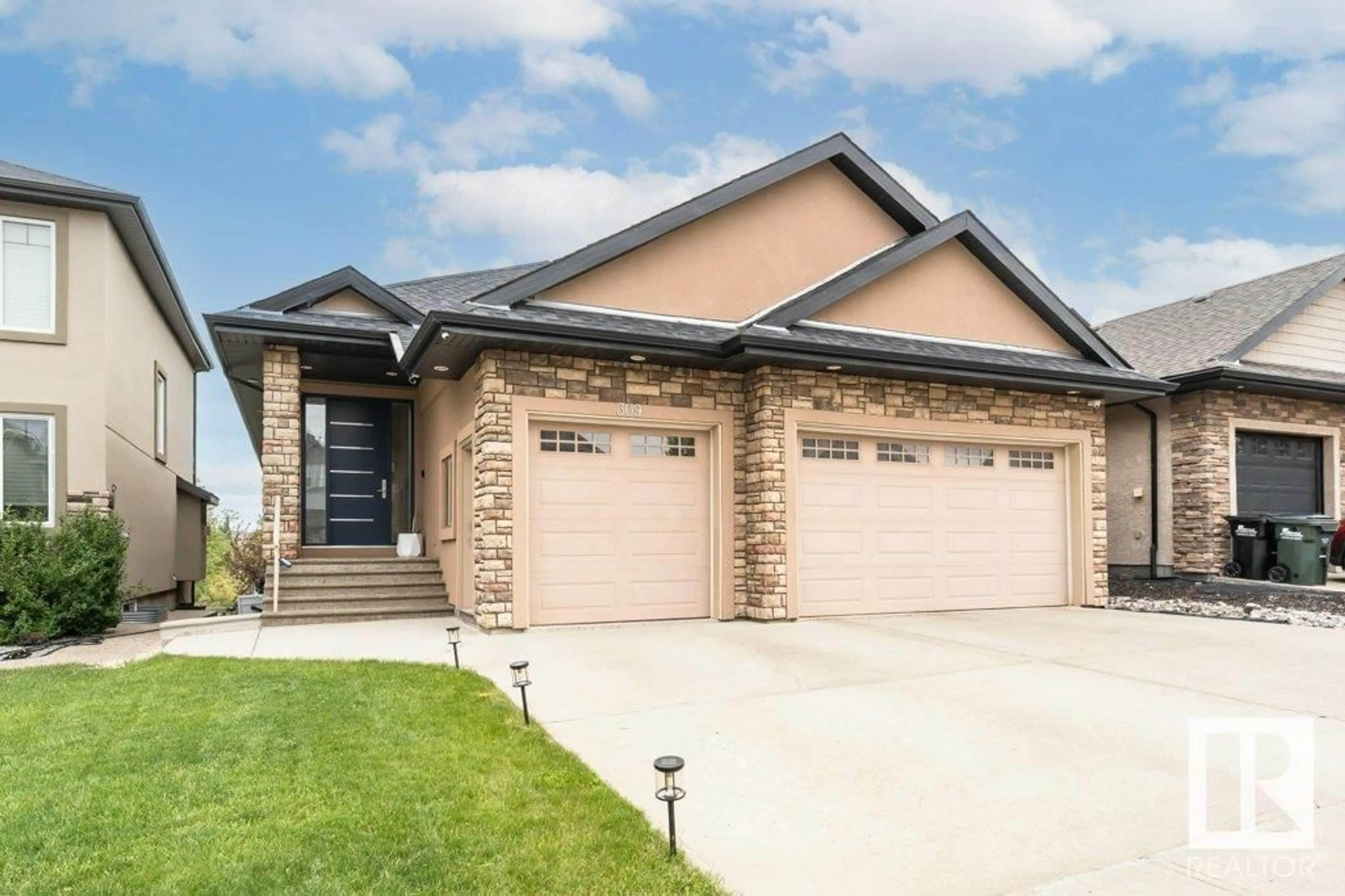 Home with brick exterior material, street for 309 CAMPBELL DR, Sherwood Park Alberta T8H0R8