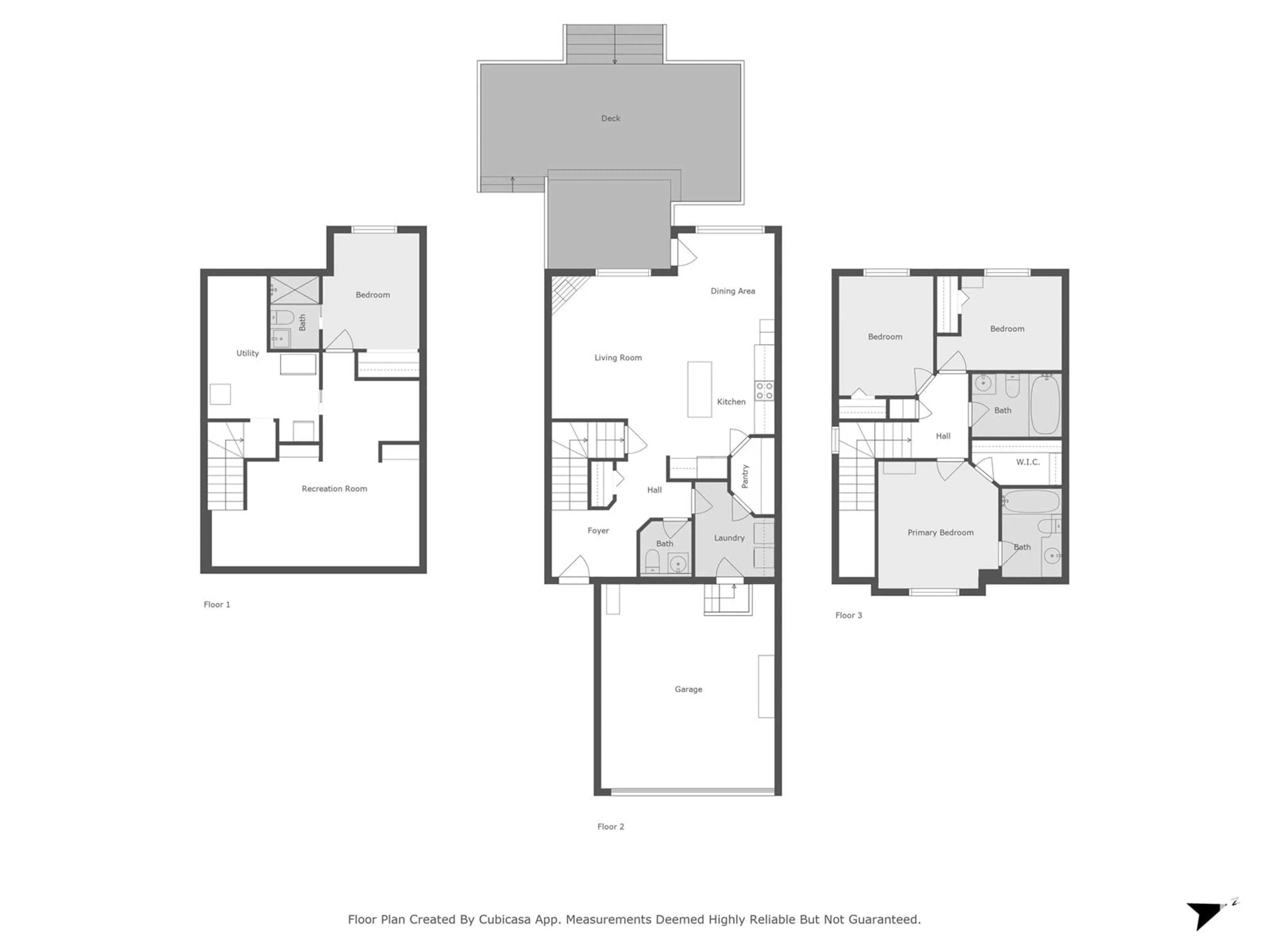 Floor plan for 106 53 ST, Edmonton Alberta T6X0W9