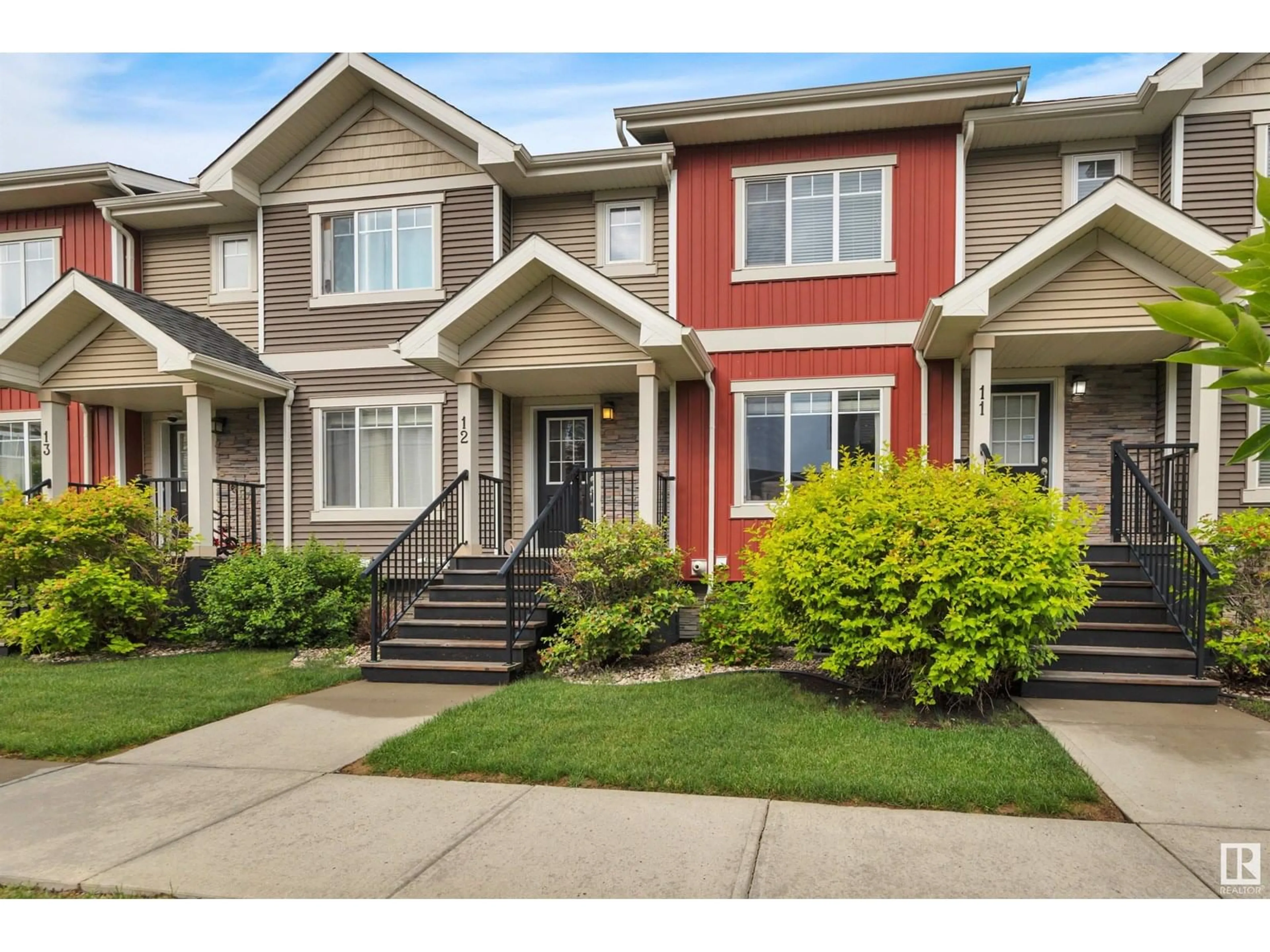 Home with vinyl exterior material, street for #12 - 7289 SOUTH TERWILLEGAR DR, Edmonton Alberta T6R0N5