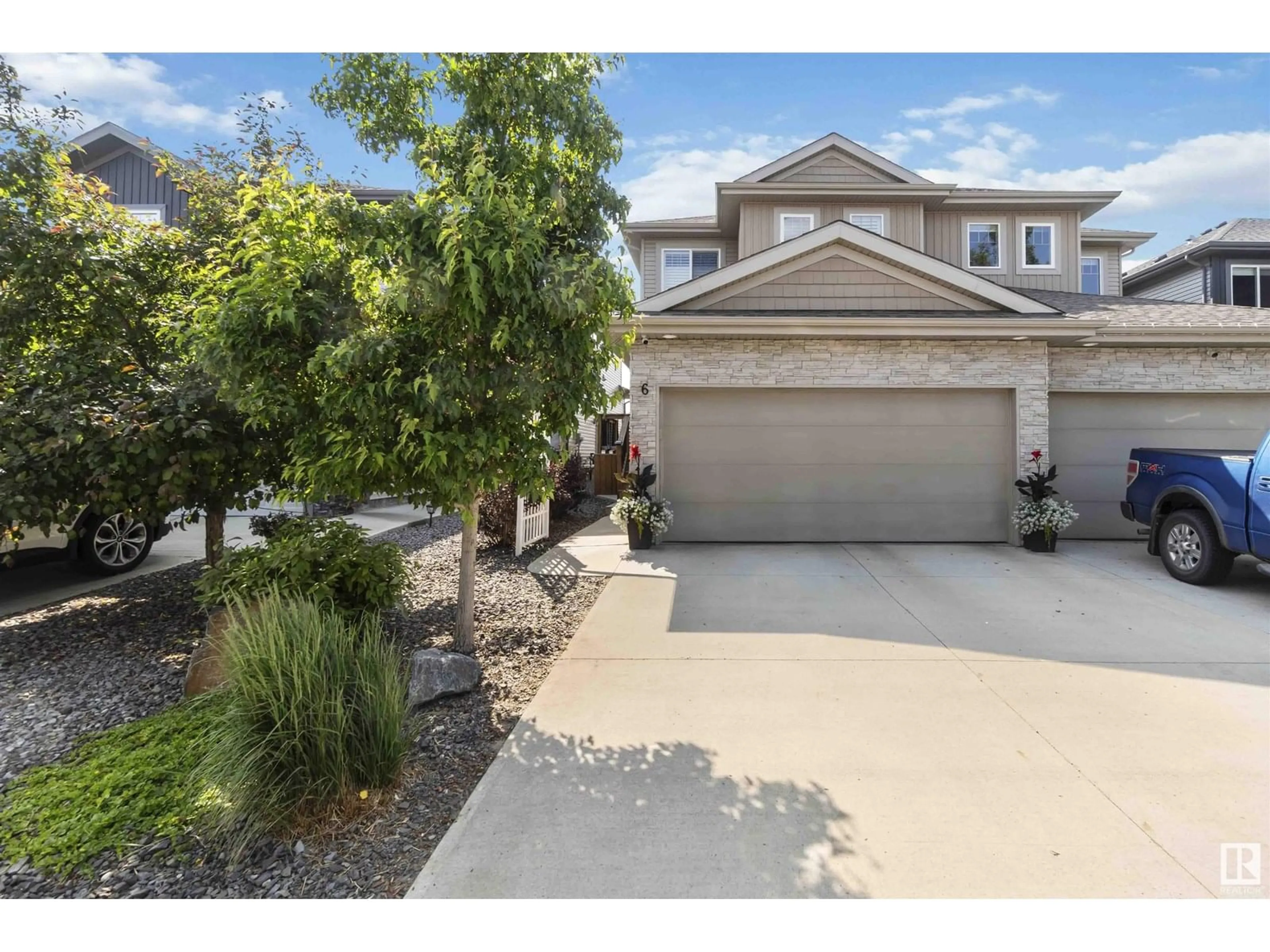 A pic from outside/outdoor area/front of a property/back of a property/a pic from drone, street for 6 DURRAND BN, Fort Saskatchewan Alberta T8L0N2