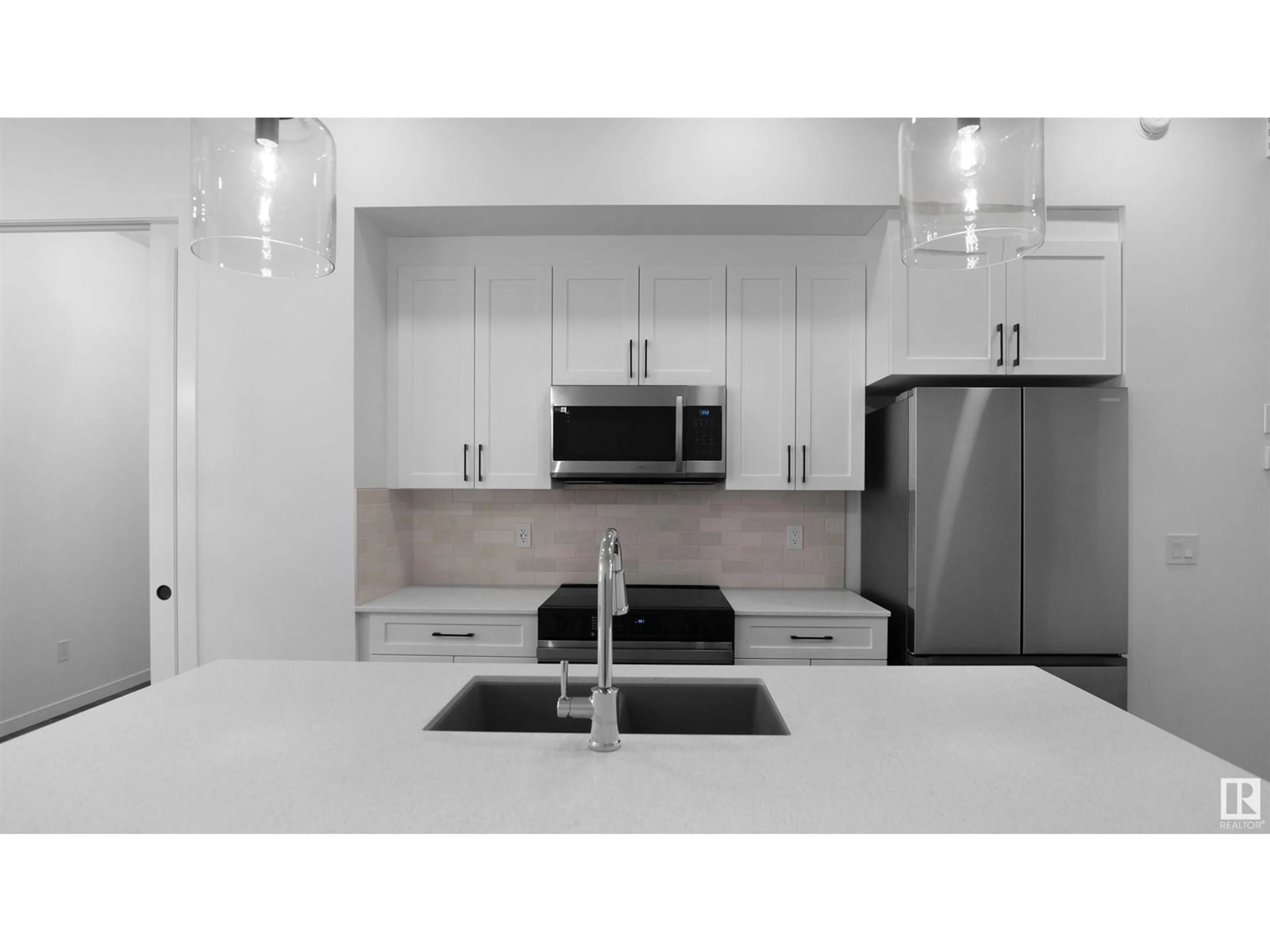 Standard kitchen, unknown for NW - 20609 42 AV, Edmonton Alberta T6M0R8