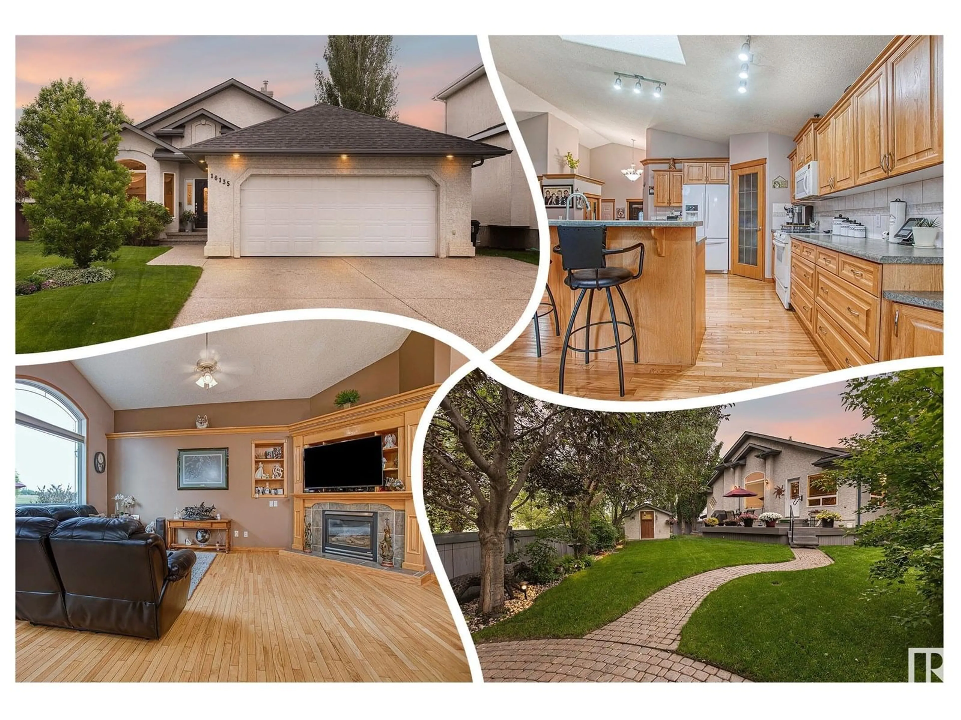 A pic from outside/outdoor area/front of a property/back of a property/a pic from drone, street for NW - 16135 72 ST, Edmonton Alberta T5Z3T8