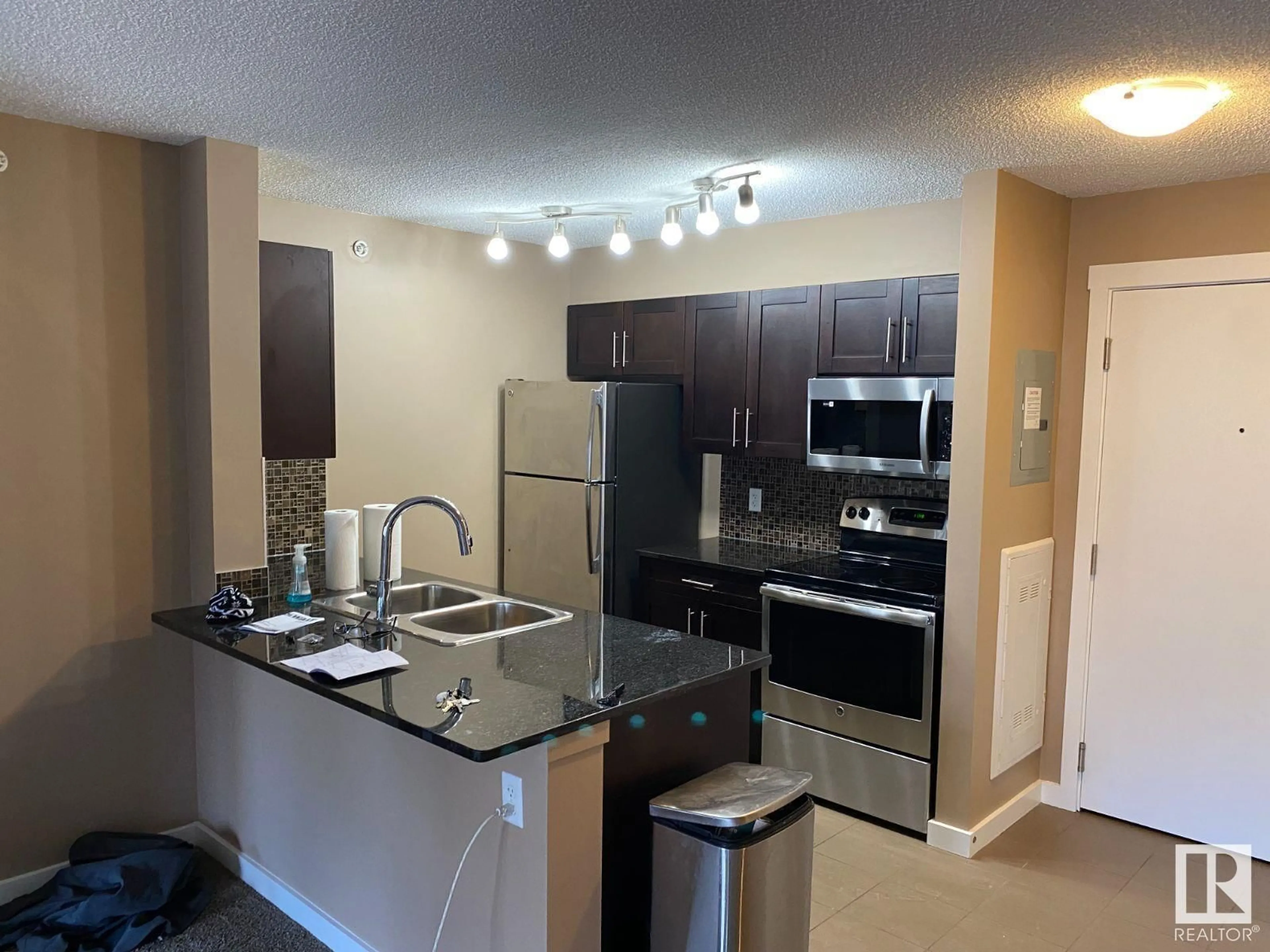 Standard kitchen, unknown for 403 - 5804 MULLEN PL, Edmonton Alberta T6R0W3