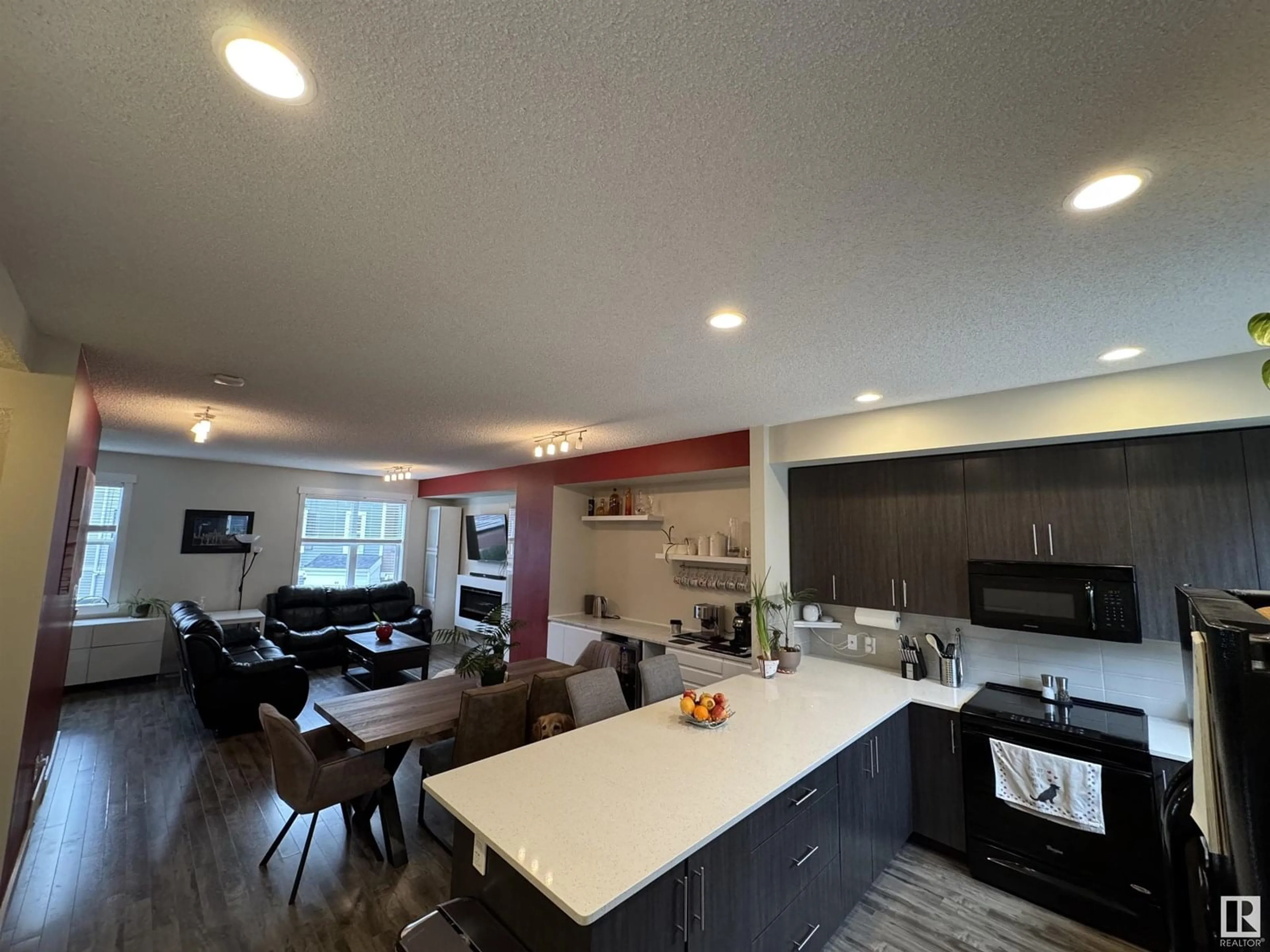 Open concept kitchen, unknown for 903 - 94 CRYSTALLINA NERA WY, Edmonton Alberta T5Z0N6