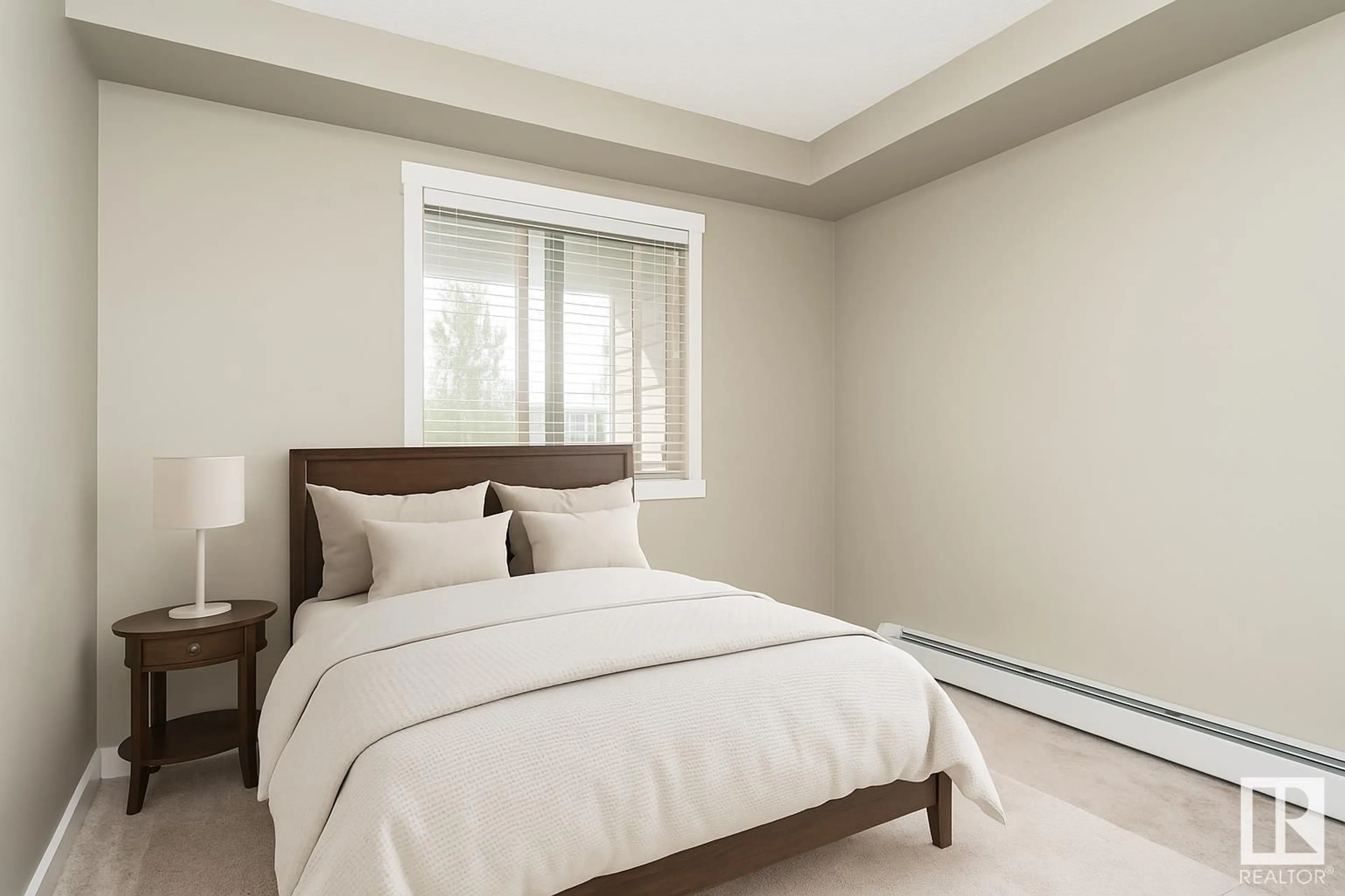 Bedroom with bed, unknown for 211 25 ELEMENT DR, St. Albert Alberta T8N7S1
