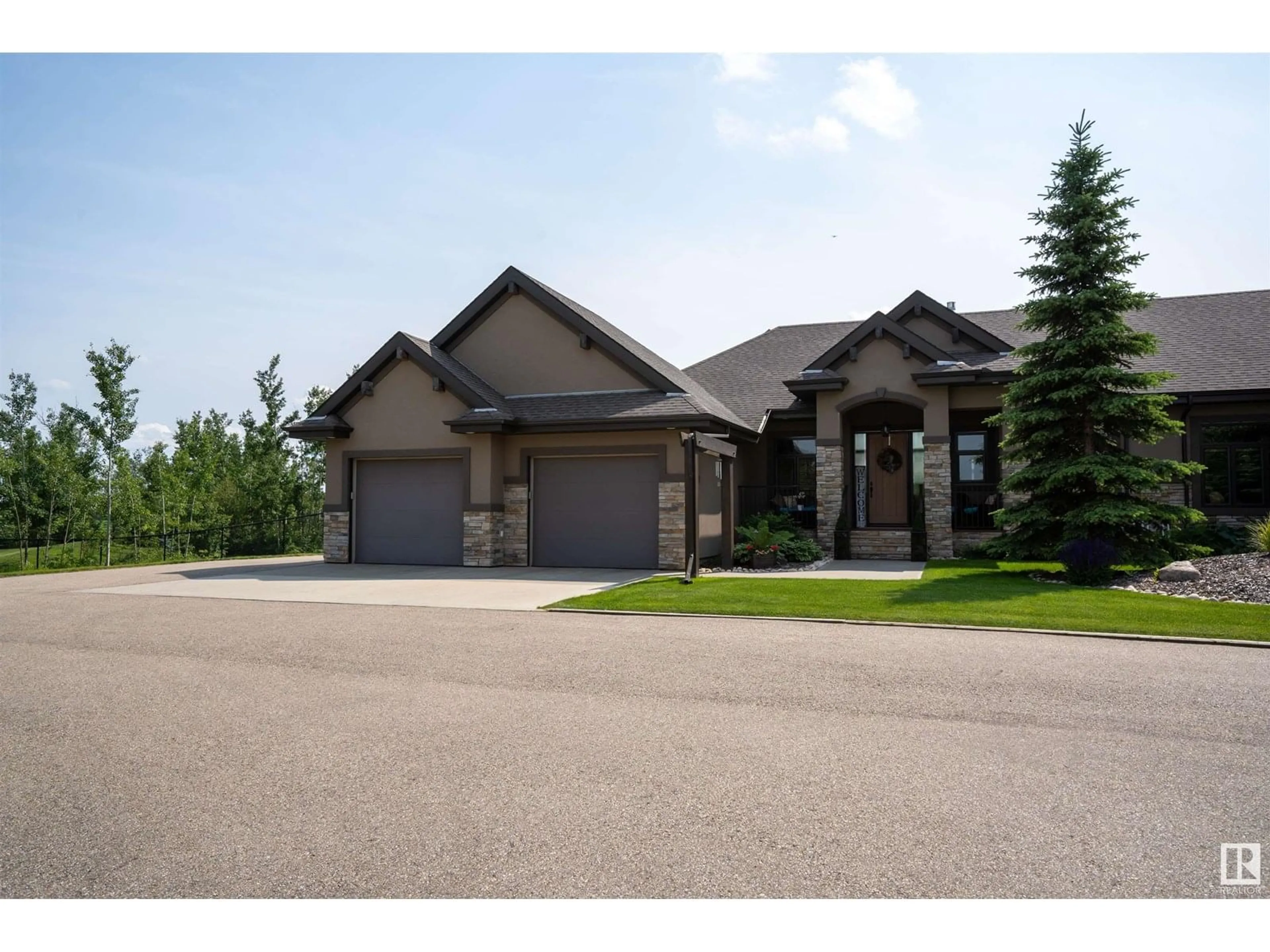 Home with brick exterior material, street for 53521 - 17B RGE ROAD 272, Rural Parkland County Alberta T7X3M5