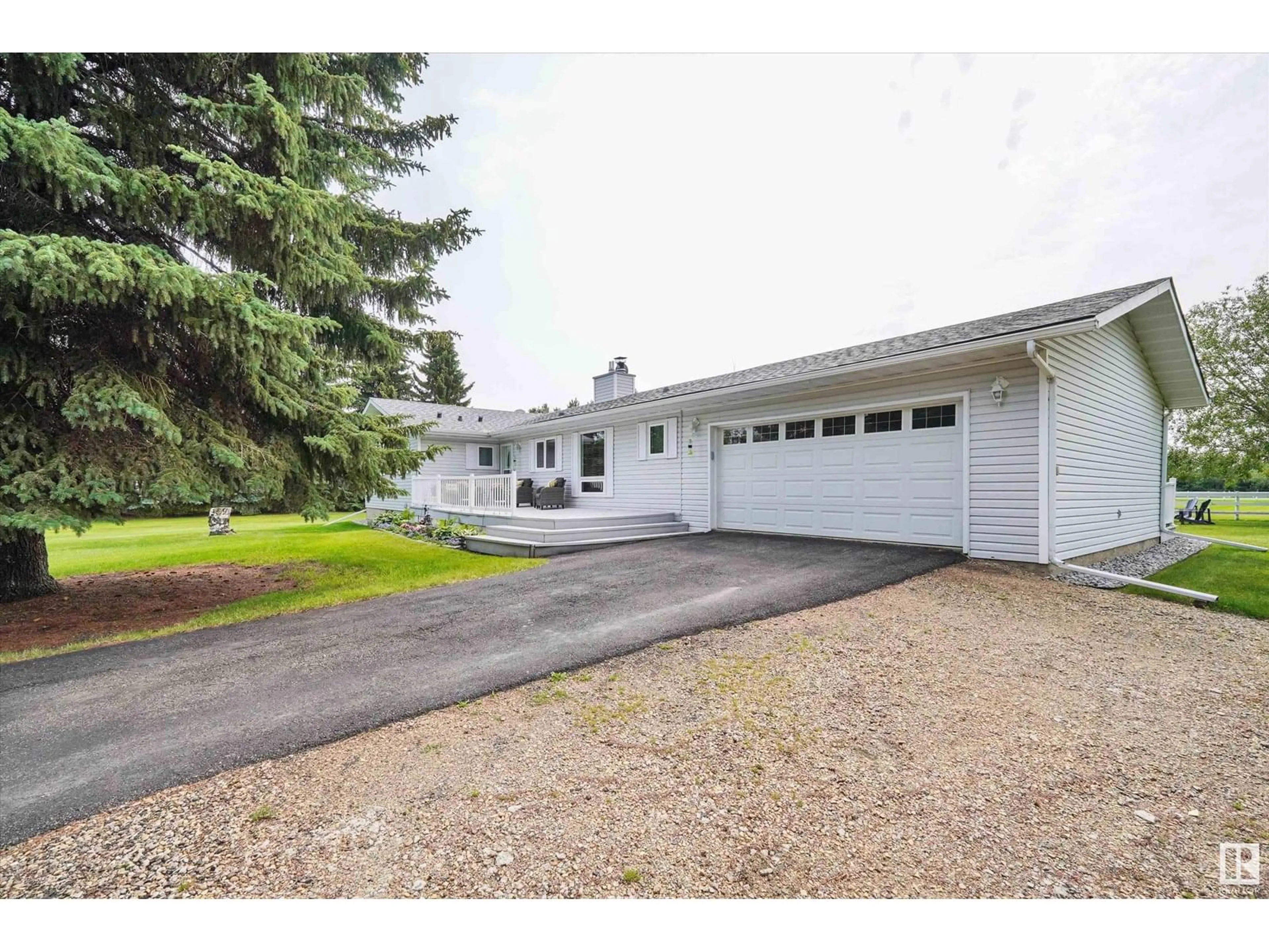 Home with vinyl exterior material, street for #37 - 54150 RGE ROAD 224, Rural Strathcona County Alberta T8L3Y5