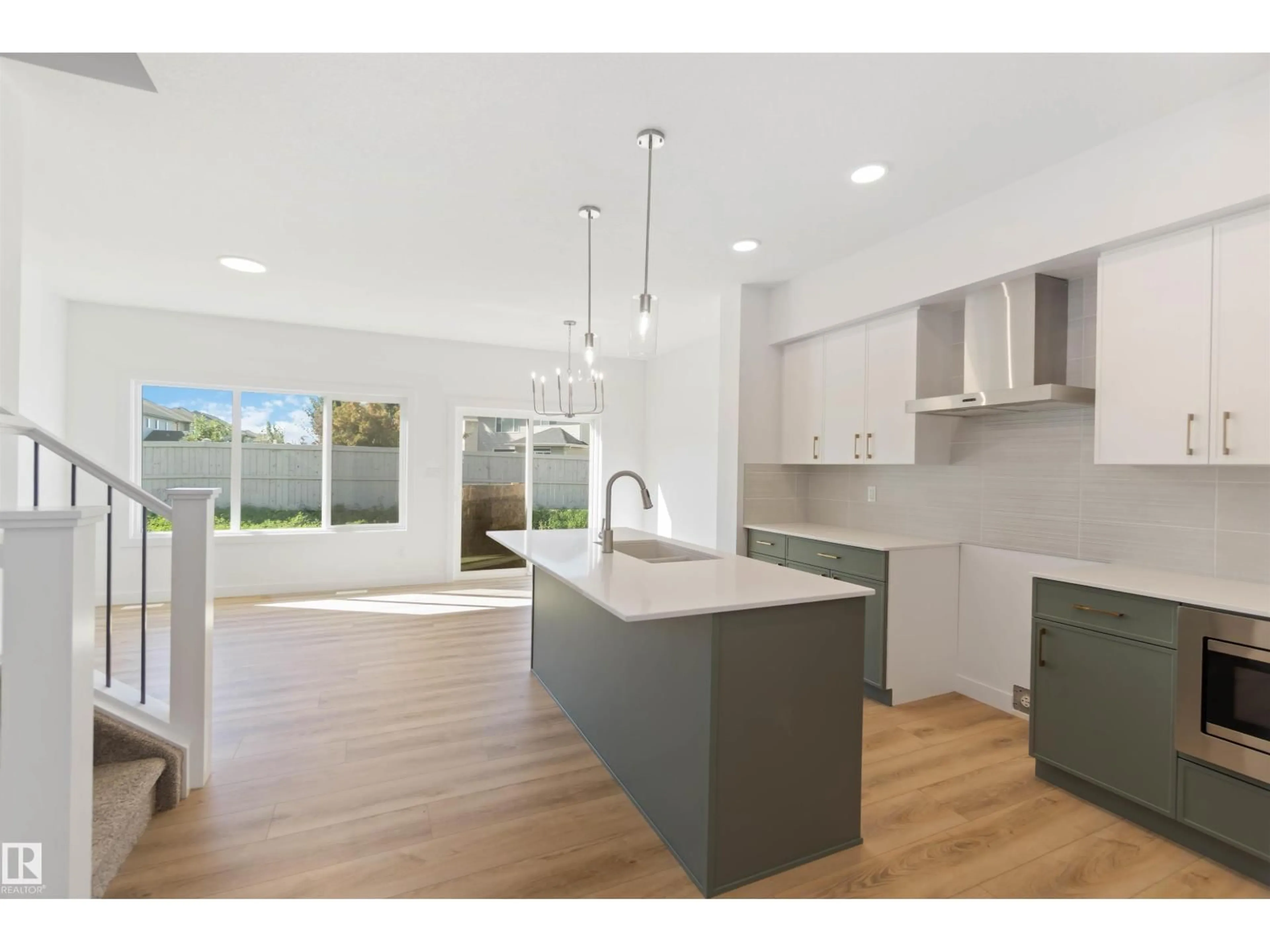 Open concept kitchen, unknown for 8523 181 AV, Edmonton Alberta T5Z0E3
