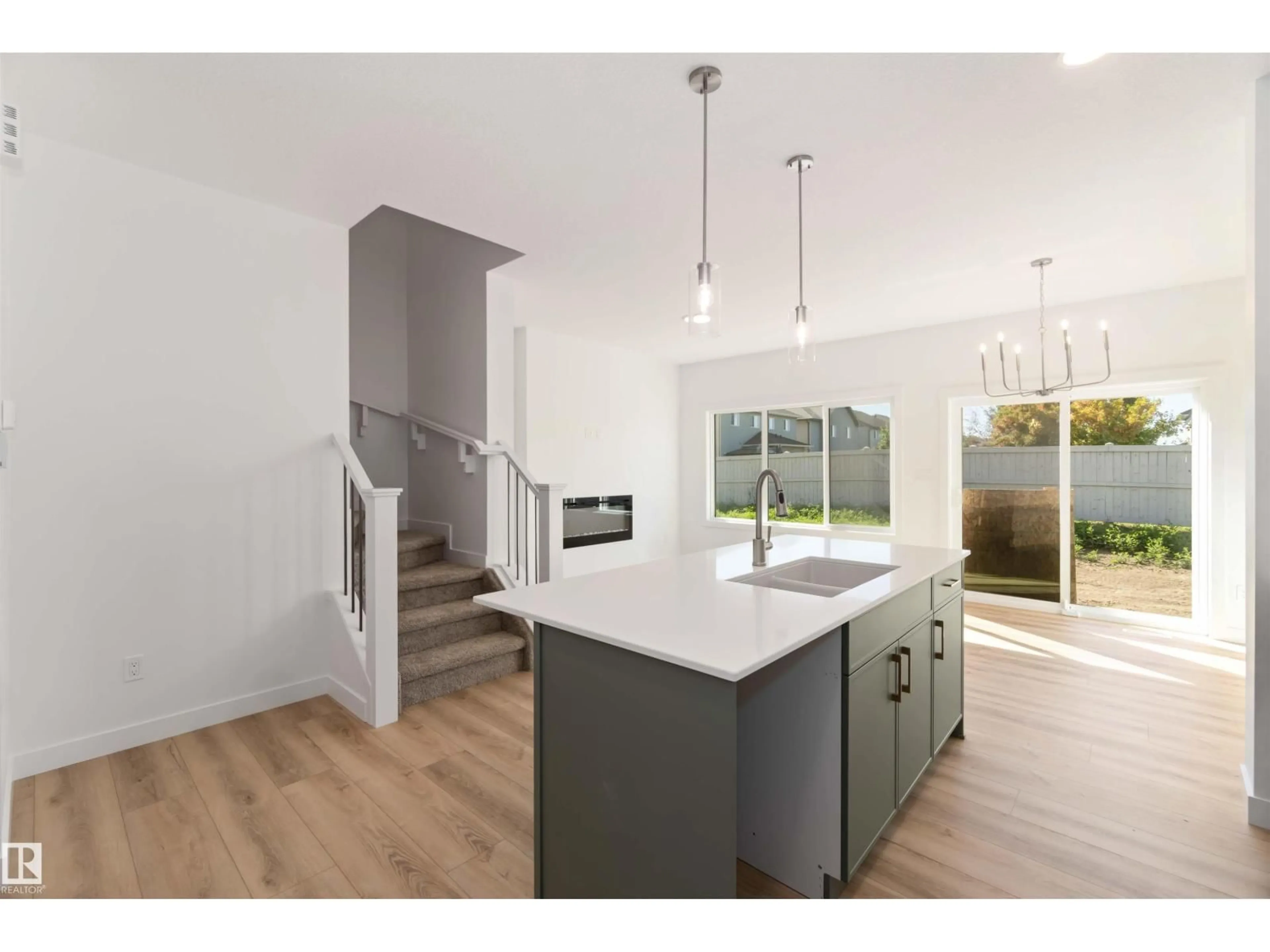 Open concept kitchen, unknown for 8523 181 AV, Edmonton Alberta T5Z0E3