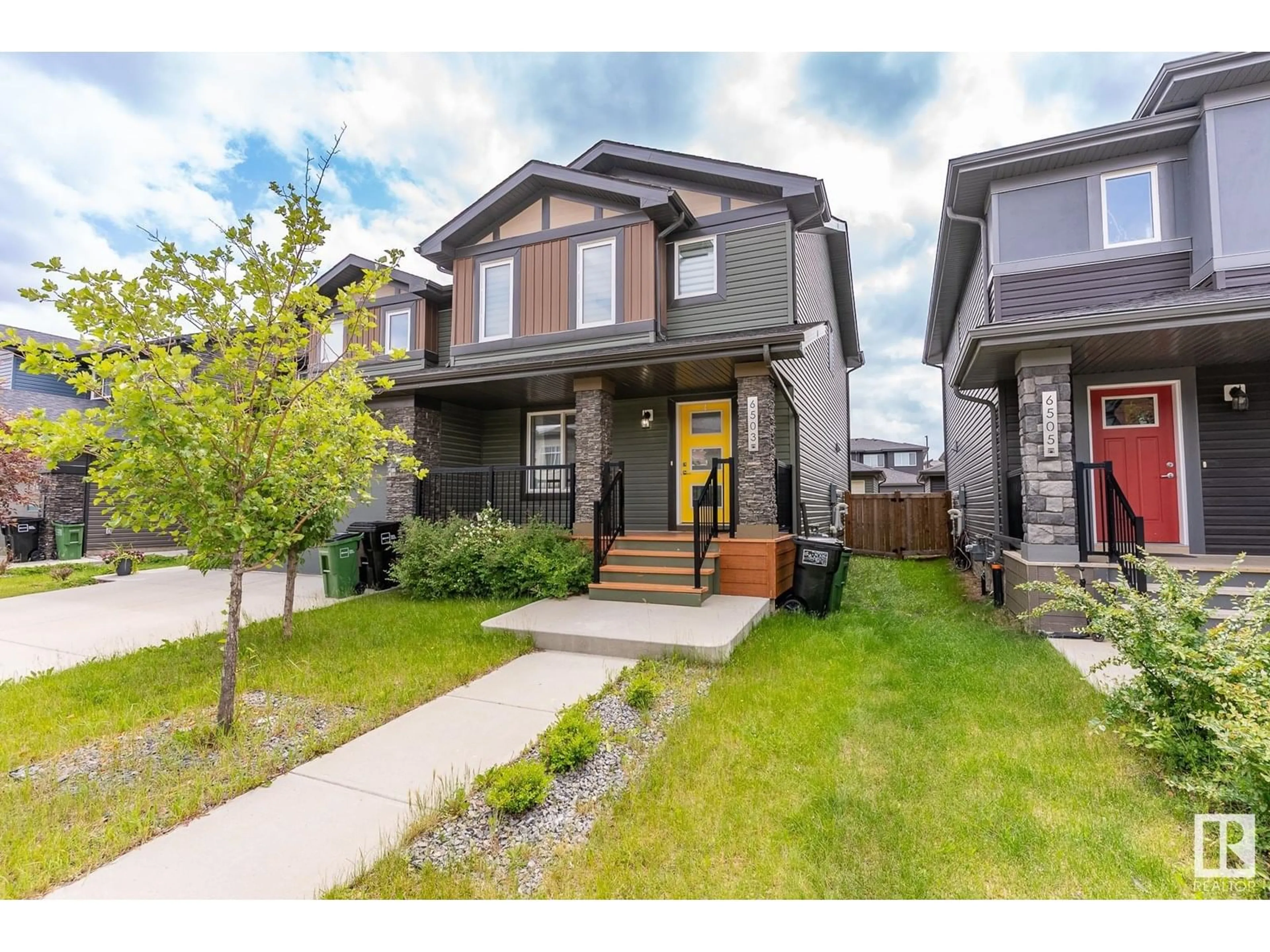Home with brick exterior material, street for 6503 KING WD SW, Edmonton Alberta T6W3Z9