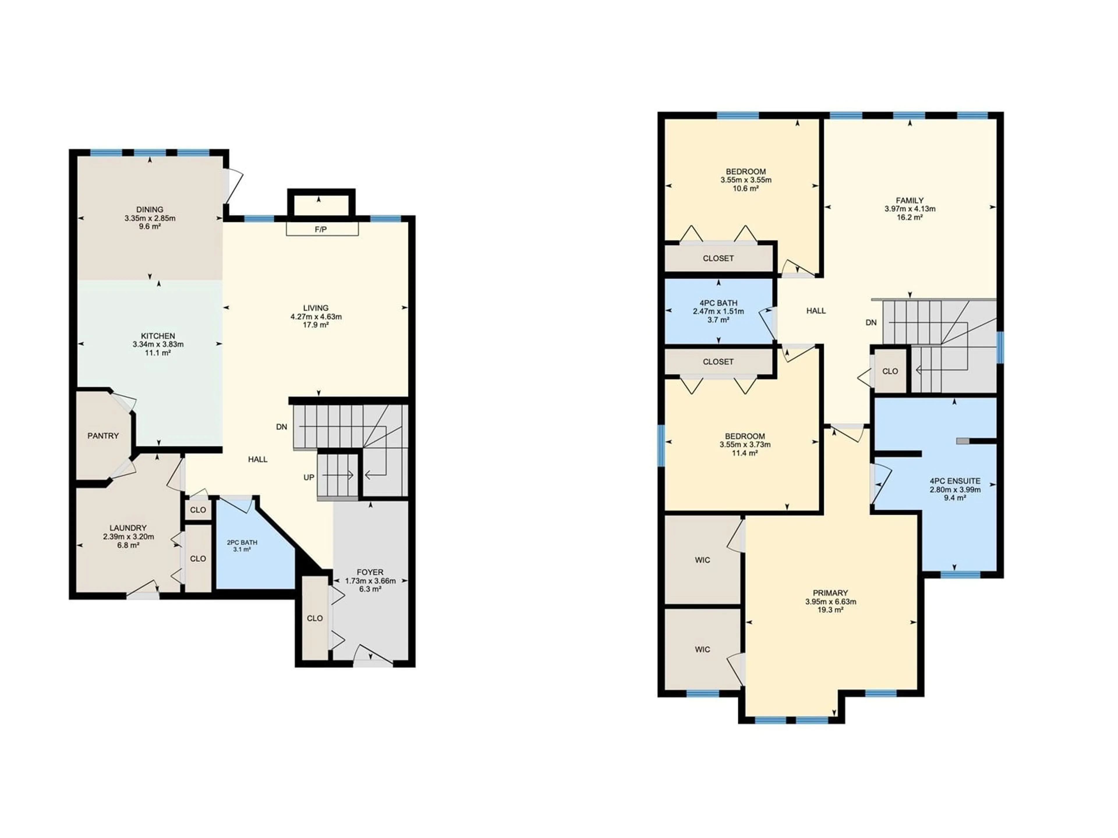 Floor plan for 3 SPRING GROVE CR, Spruce Grove Alberta T5Y0P7