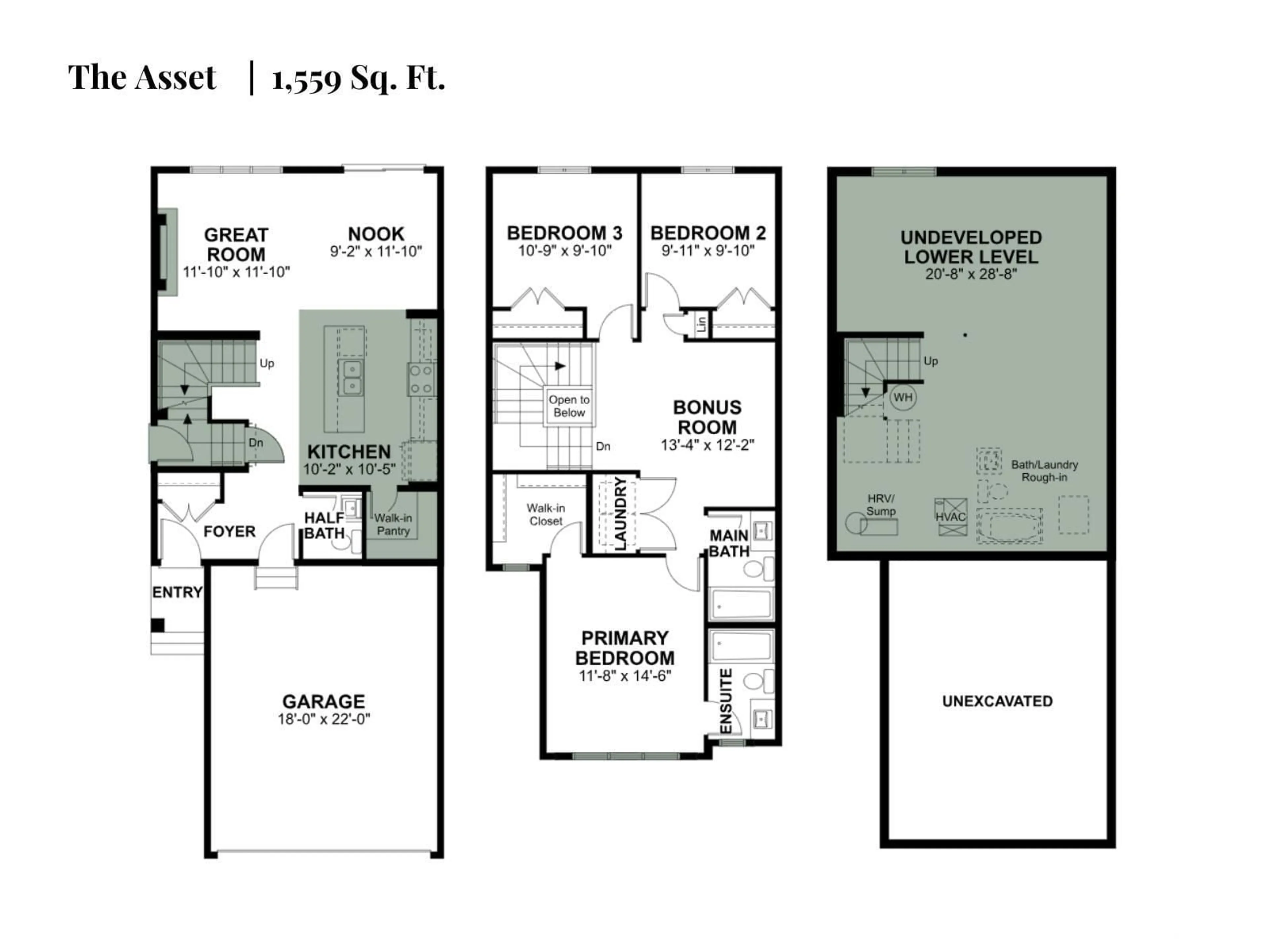 Floor plan for 8715 182 AV, Edmonton Alberta T5Z0E3