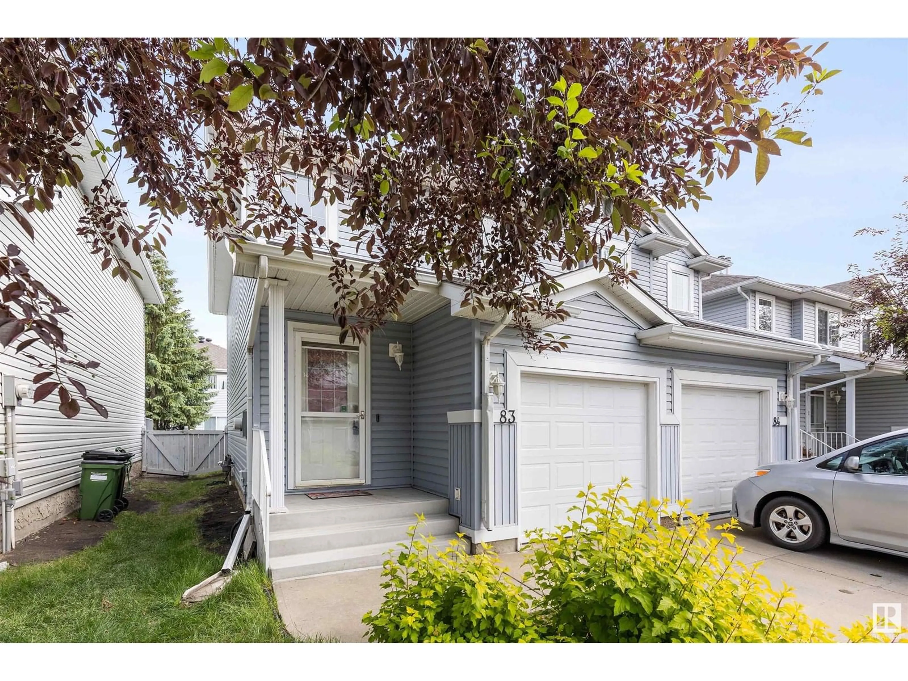 Home with vinyl exterior material, street for 14603 - 83 MILLER BV, Edmonton Alberta T5Y3B6