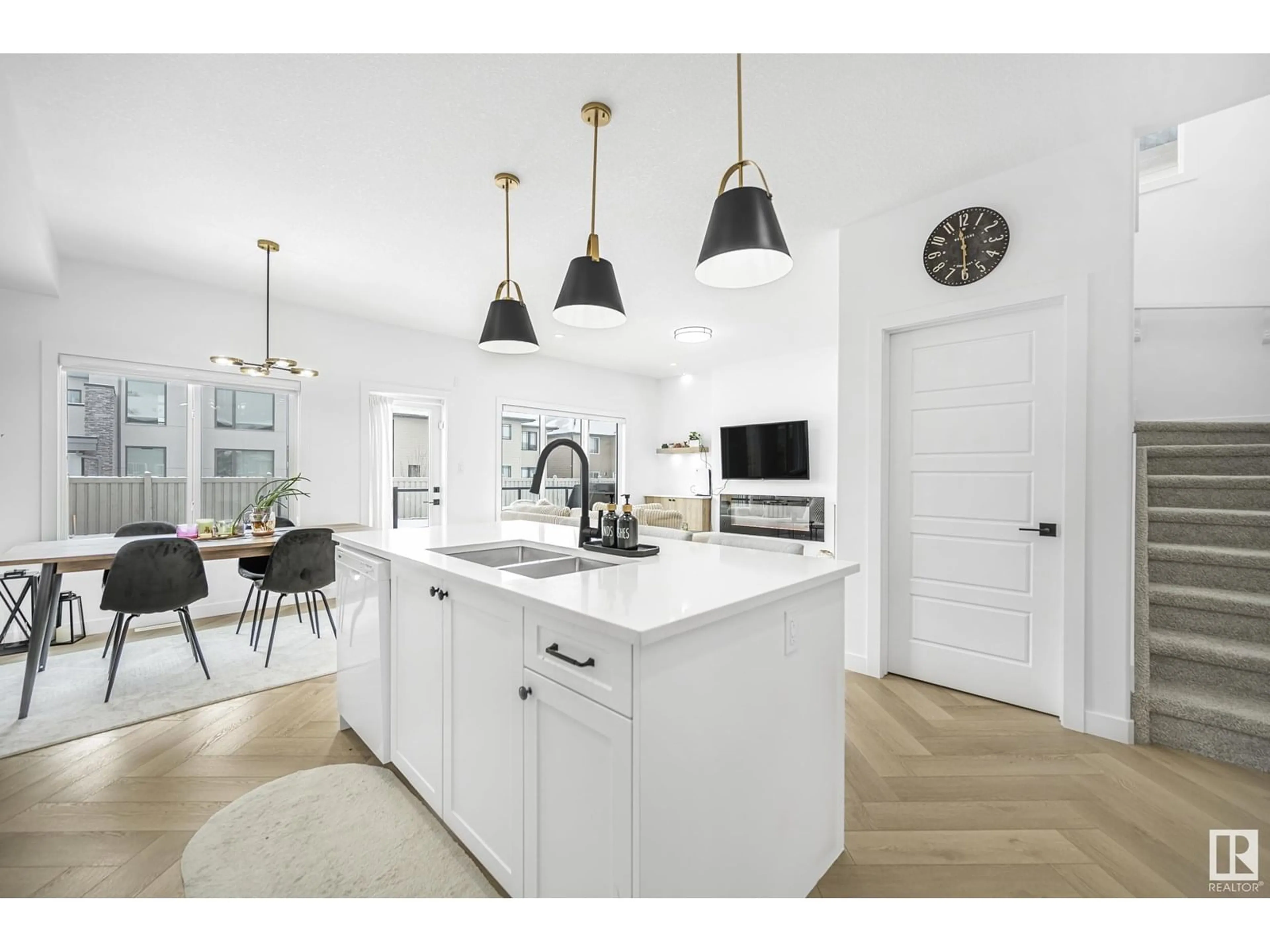 Open concept kitchen, unknown for SW - 6627 CRAWFORD LD, Edmonton Alberta T6W4L5