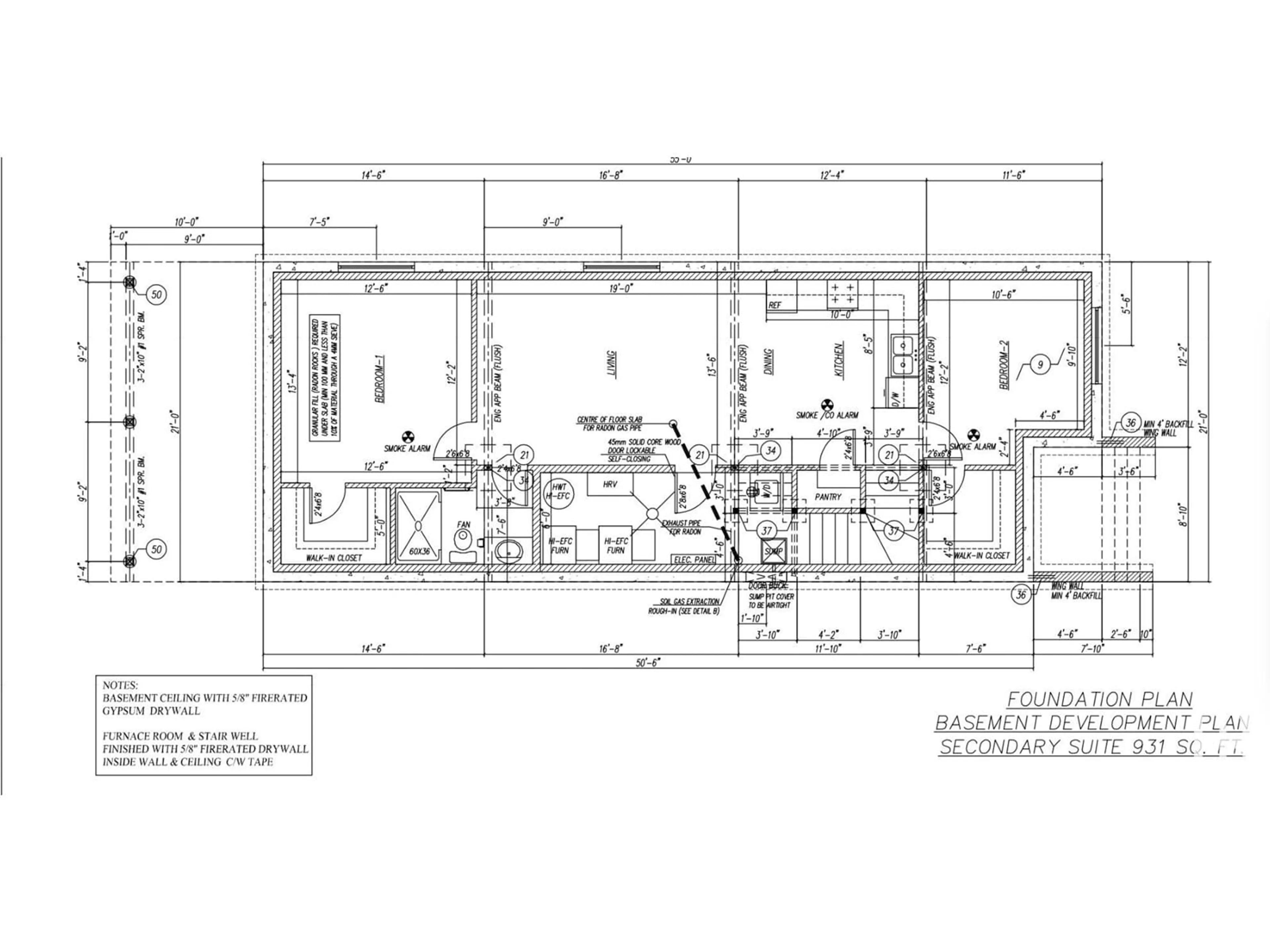 Floor plan for 9907 68 ST, Edmonton Alberta T6A2S6