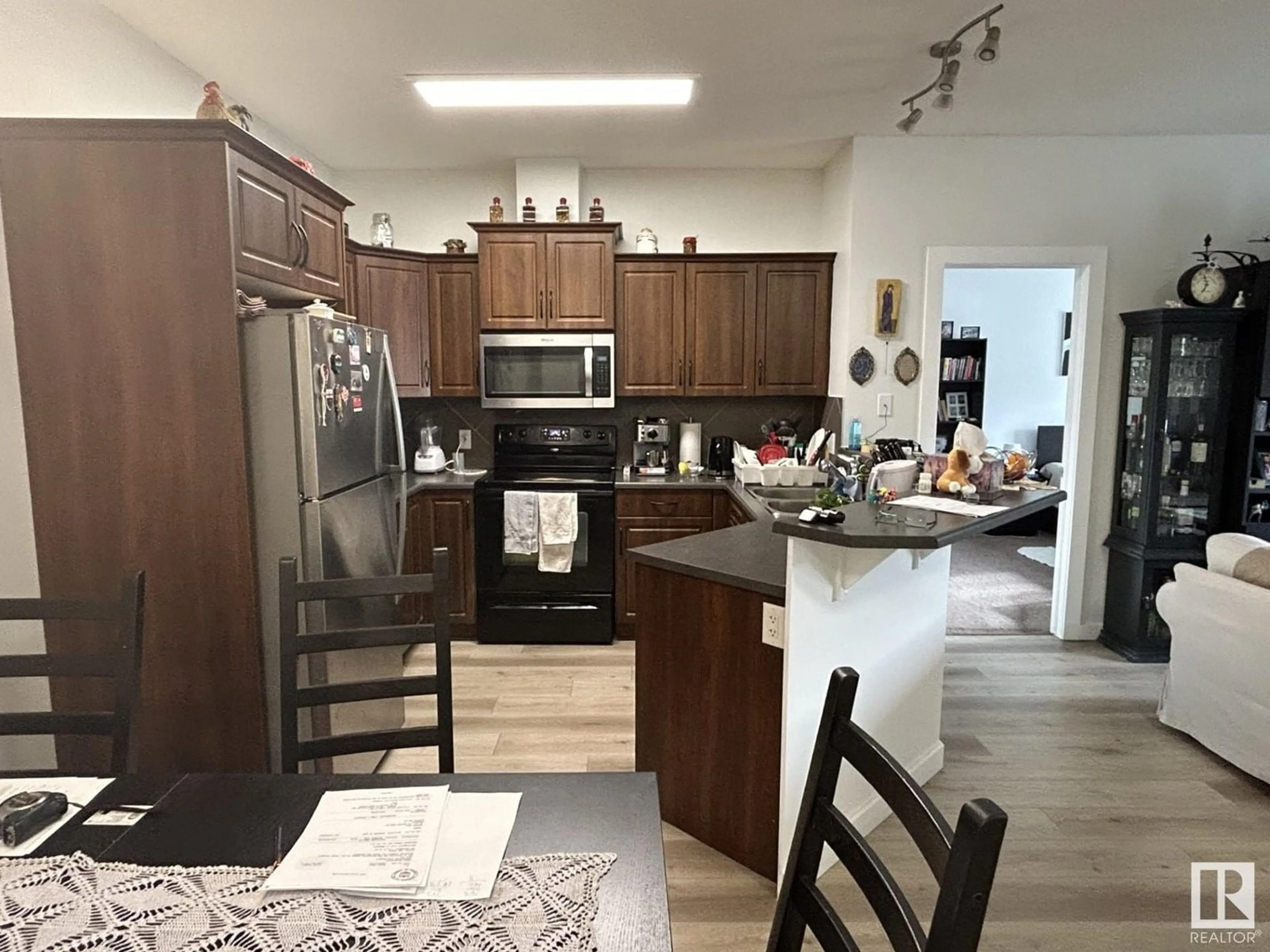 Open concept kitchen, unknown for 317 - 263 MACEWAN RD, Edmonton Alberta T6W0C4