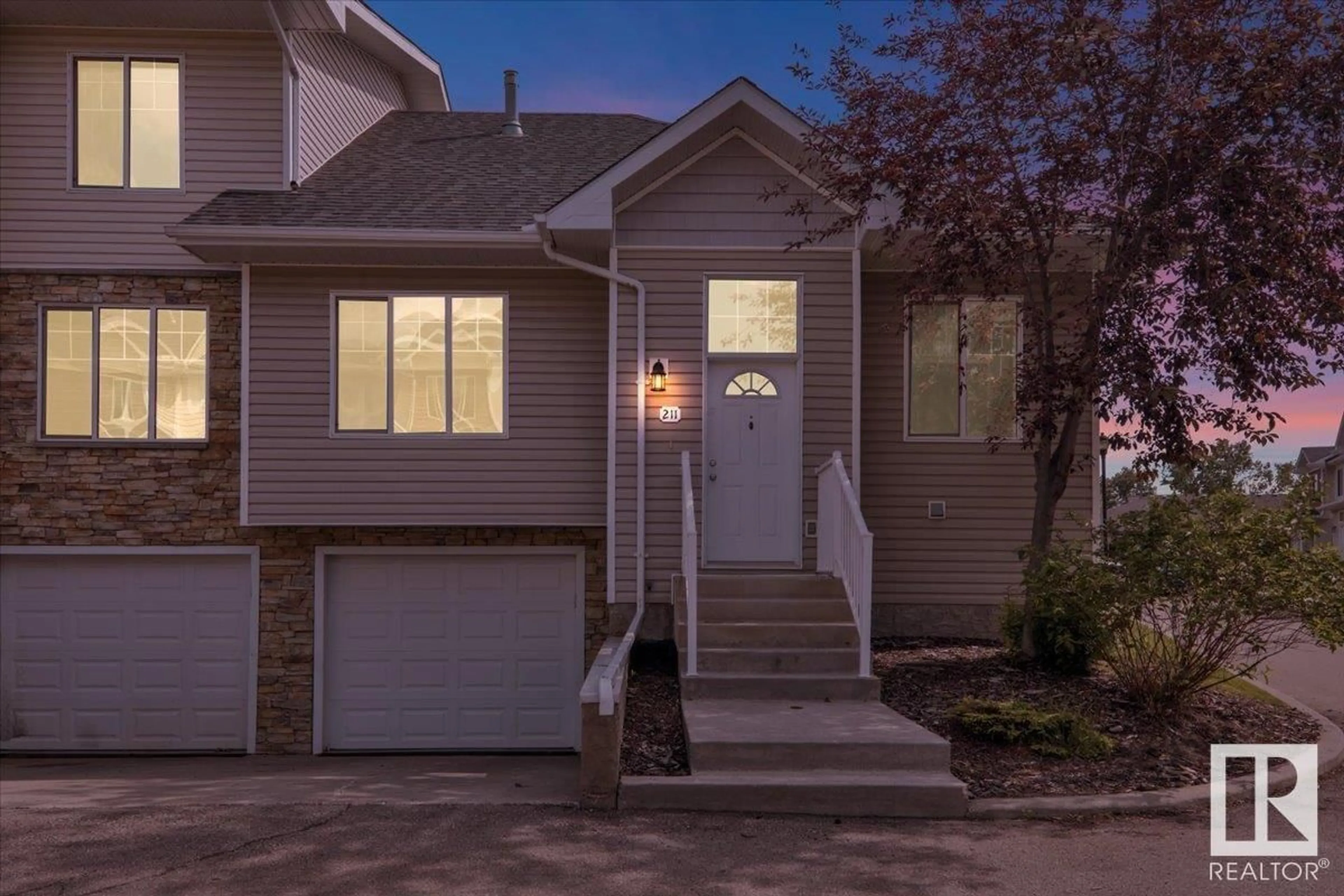 Home with vinyl exterior material, street for 211 - 178 BRIDGEPORT BV, Leduc Alberta T9E8S8