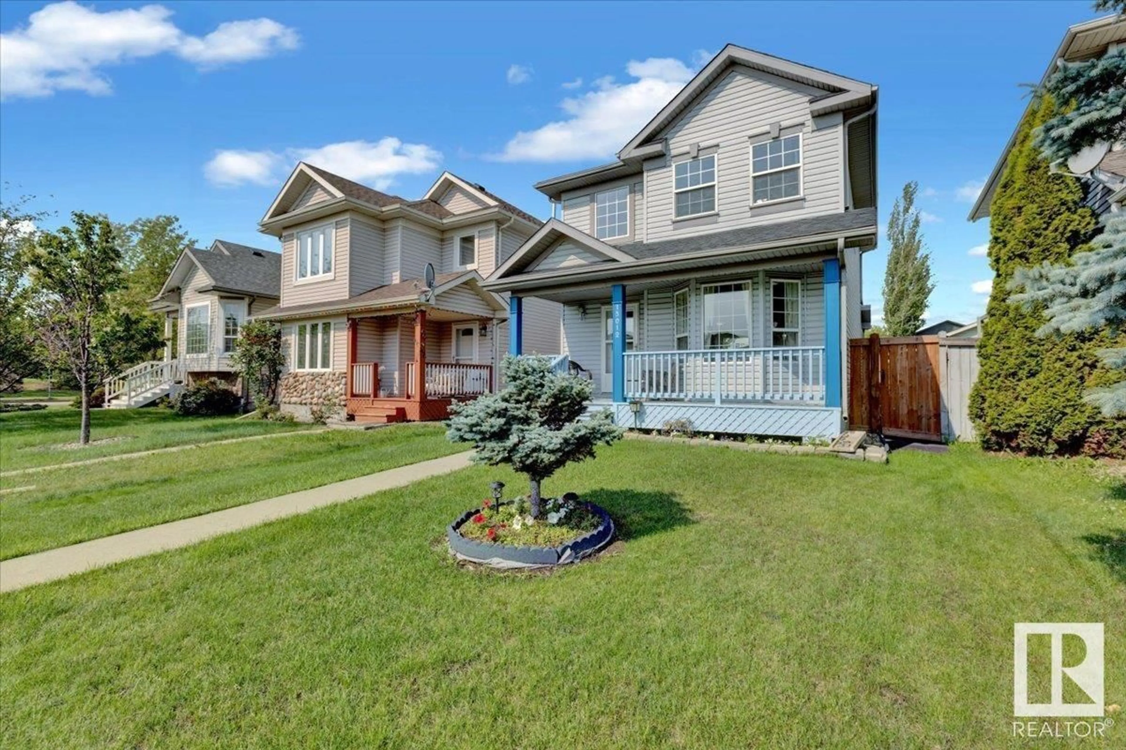 Home with vinyl exterior material, street for NW - 15012 131 ST, Edmonton Alberta T6V1K3
