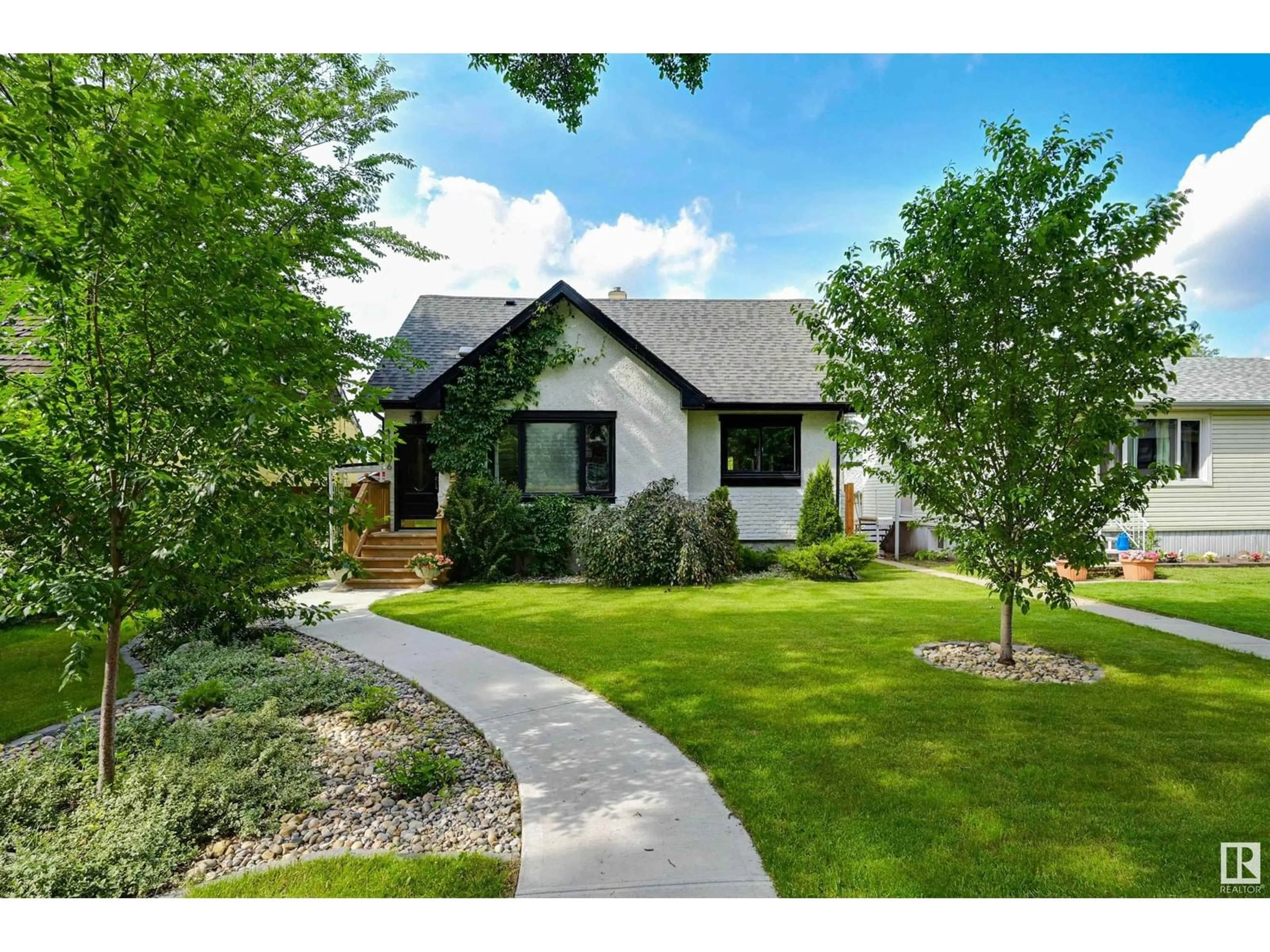 Home with brick exterior material, street for 11106 64 AV, Edmonton Alberta T6H1T5