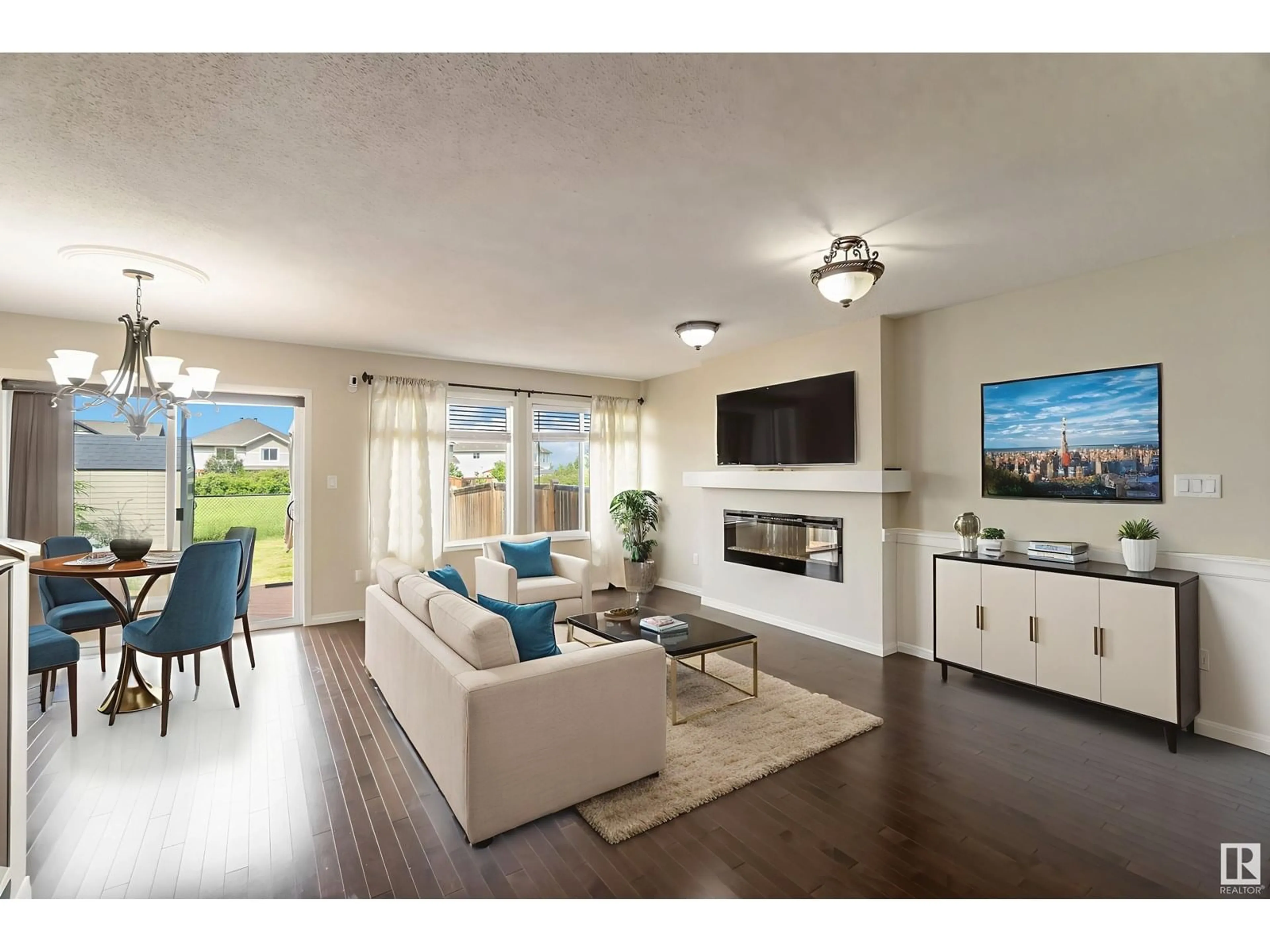 Living room with furniture, unknown for 1634 CHAPMAN WAY, Edmonton Alberta T6W0Y5