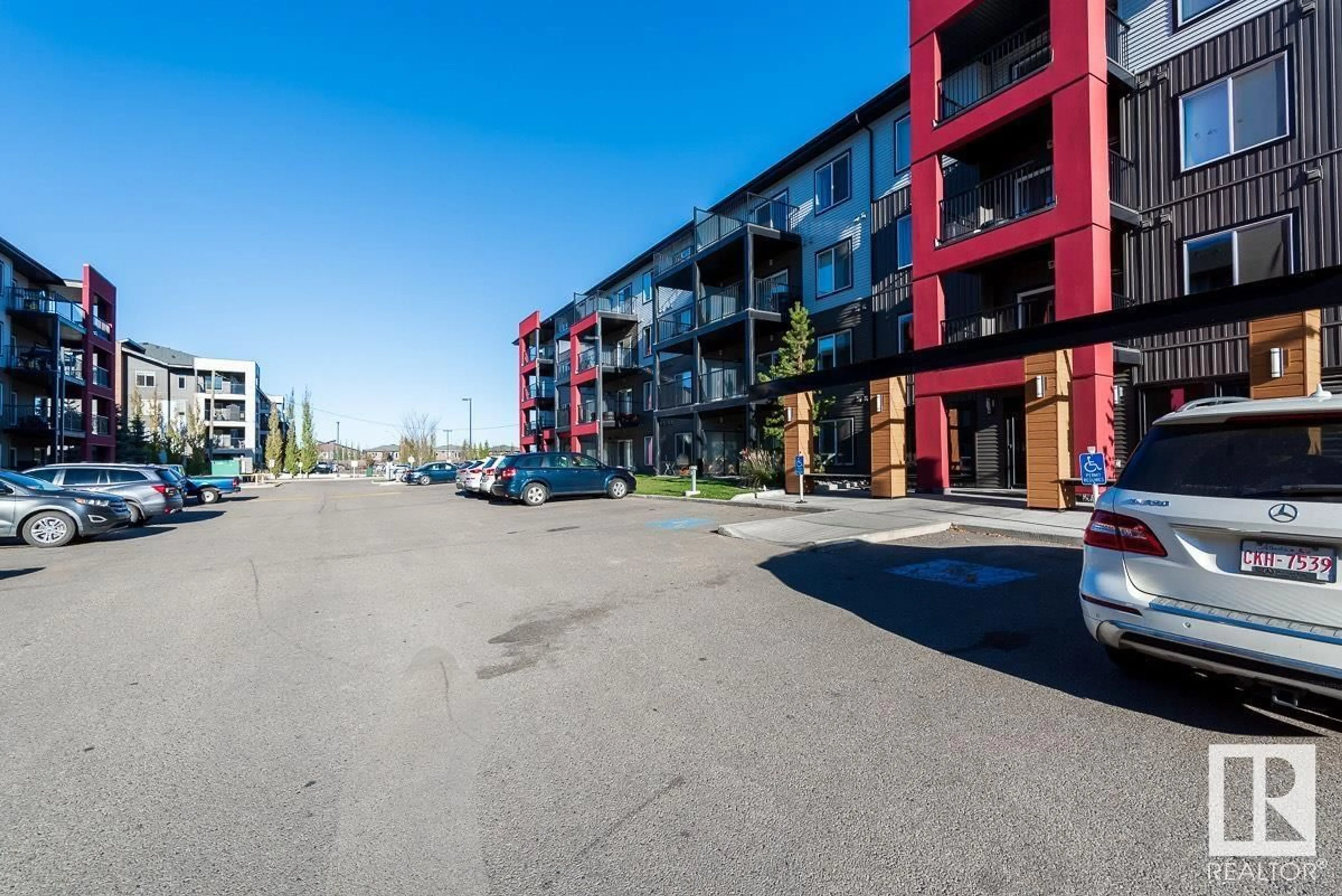 Patio, street for #108 - 340 WINDERMERE RD, Edmonton Alberta T6W2P2