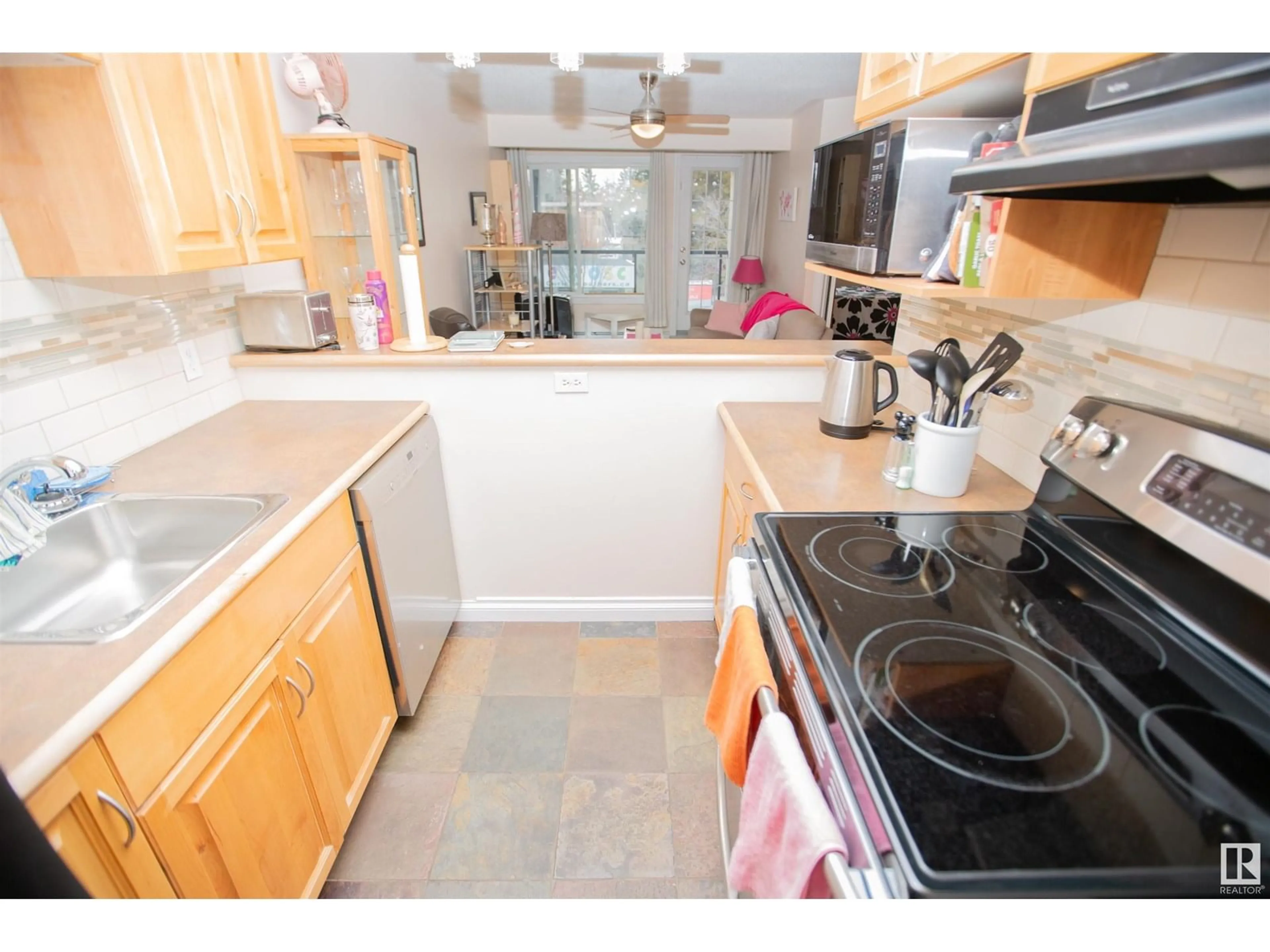 Standard kitchen, unknown for #213 - 11033 127 ST, Edmonton Alberta T5M0T3