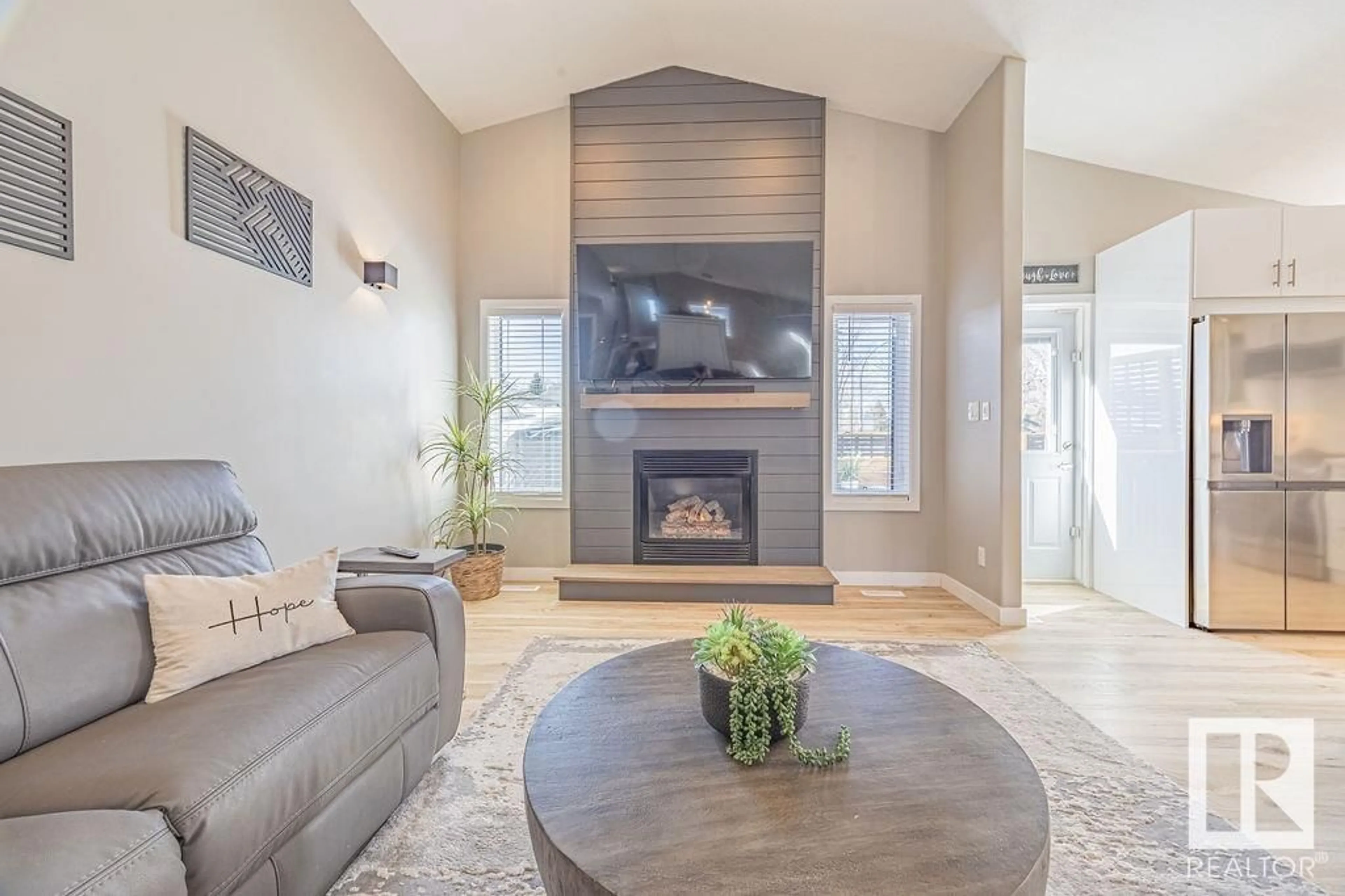 Living room with furniture, unknown for 1 LINKSIDE, Spruce Grove Alberta T7X3C4