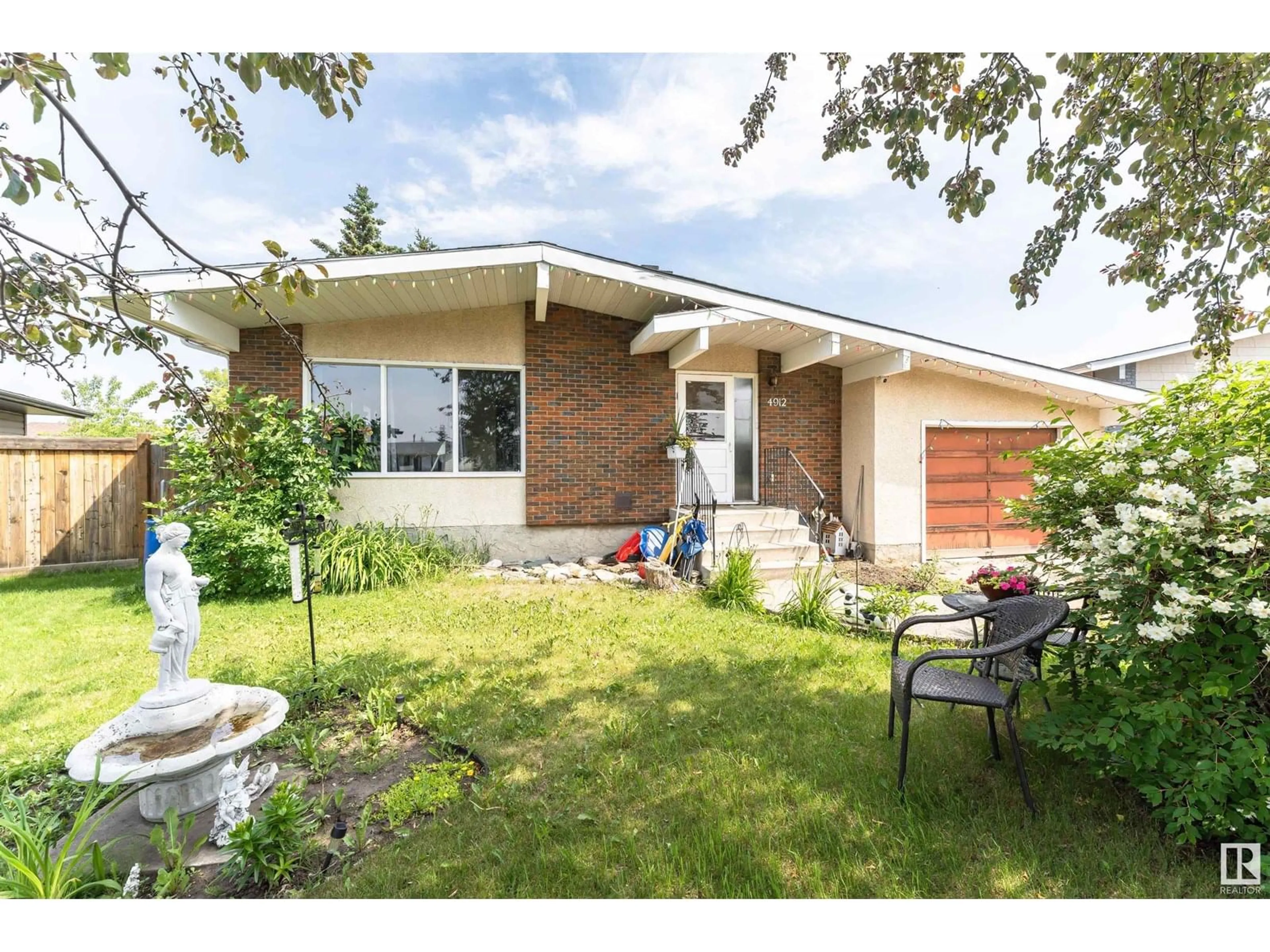 Home with brick exterior material, street for 4912 56 AV, Lamont Alberta T0B2R0