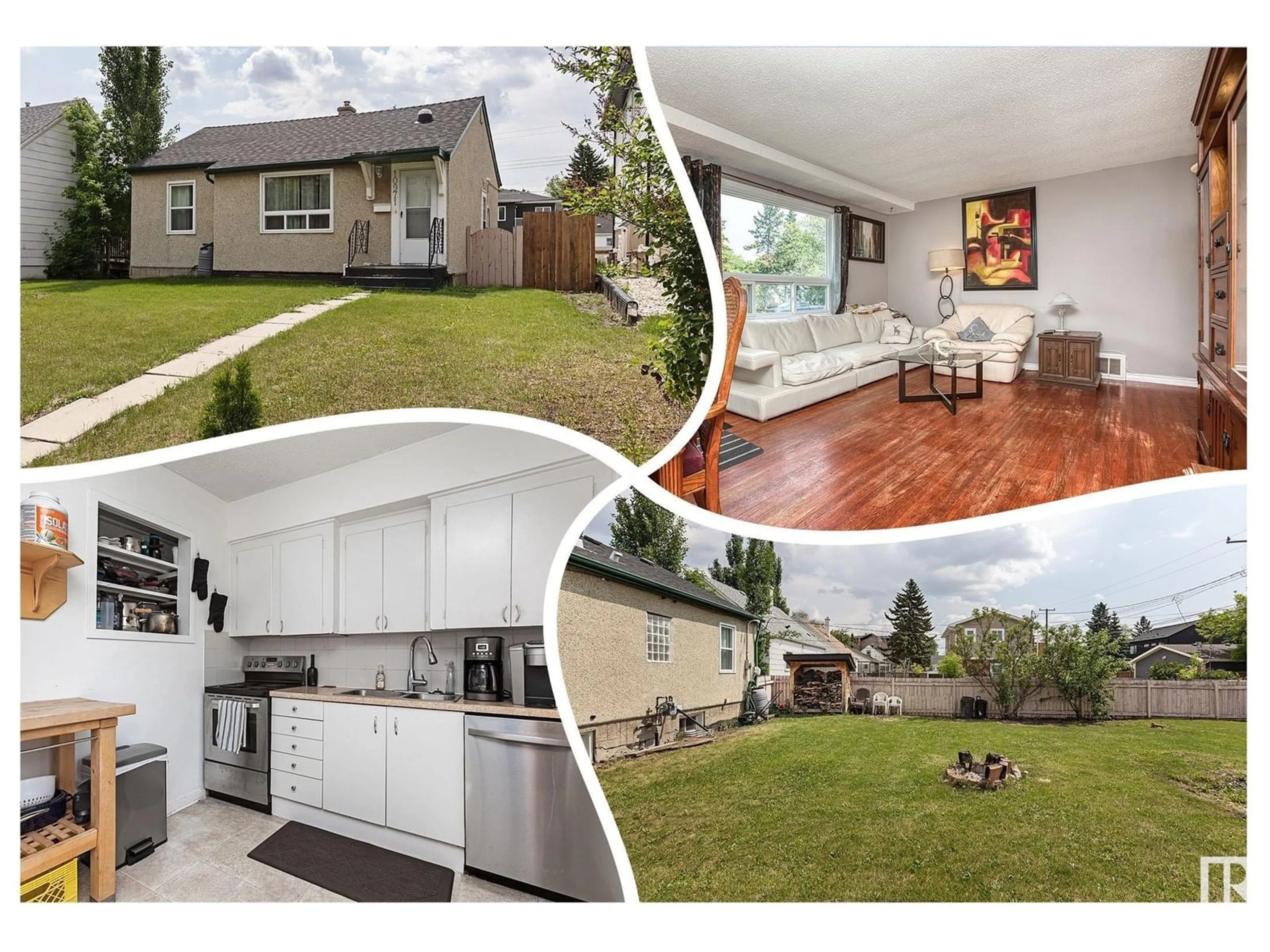 Home with vinyl exterior material, street for 10971 72 AV, Edmonton Alberta T6G0B1