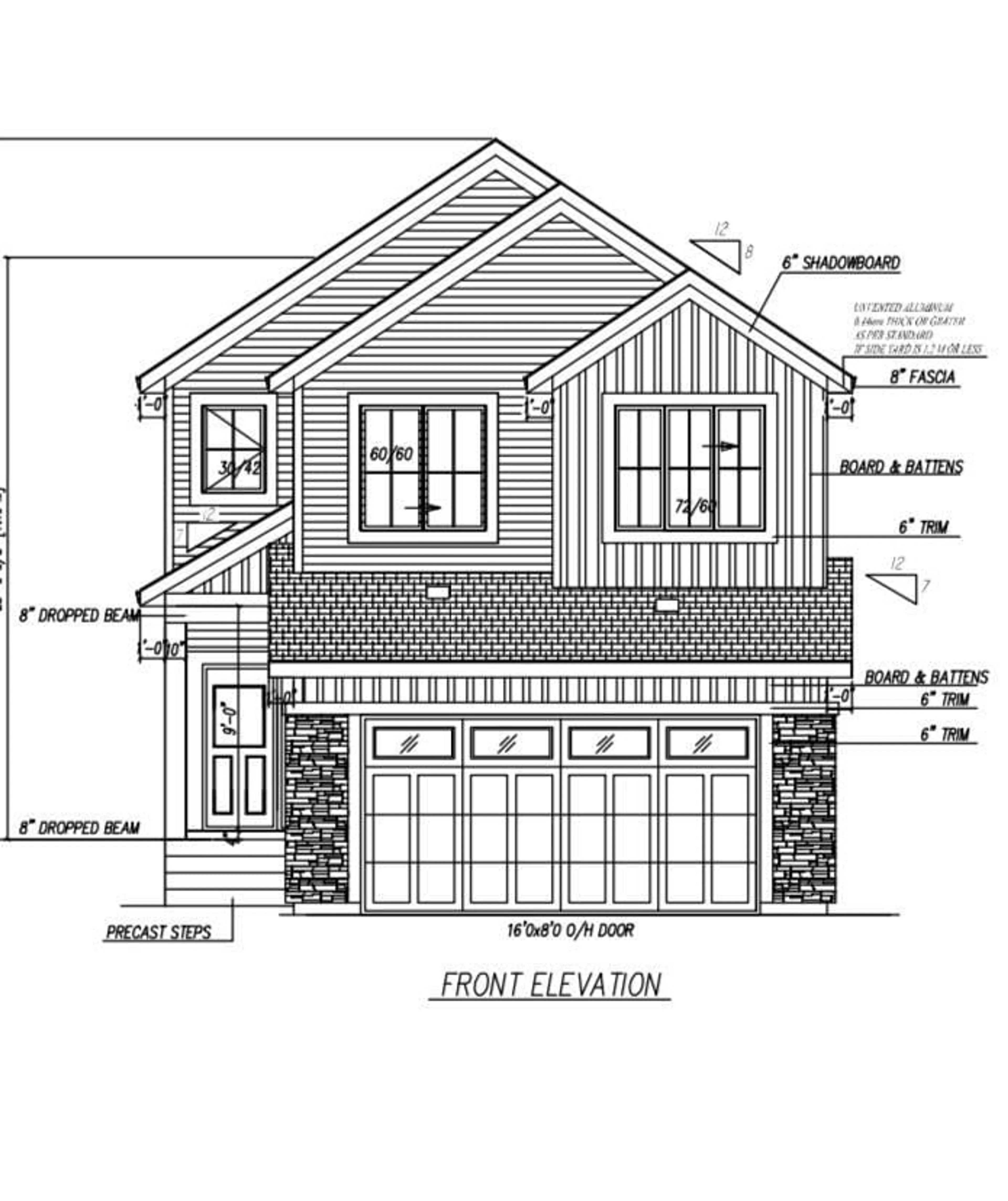 Floor plan for 2812 1 AVE SW, Edmonton Alberta T6X3E3