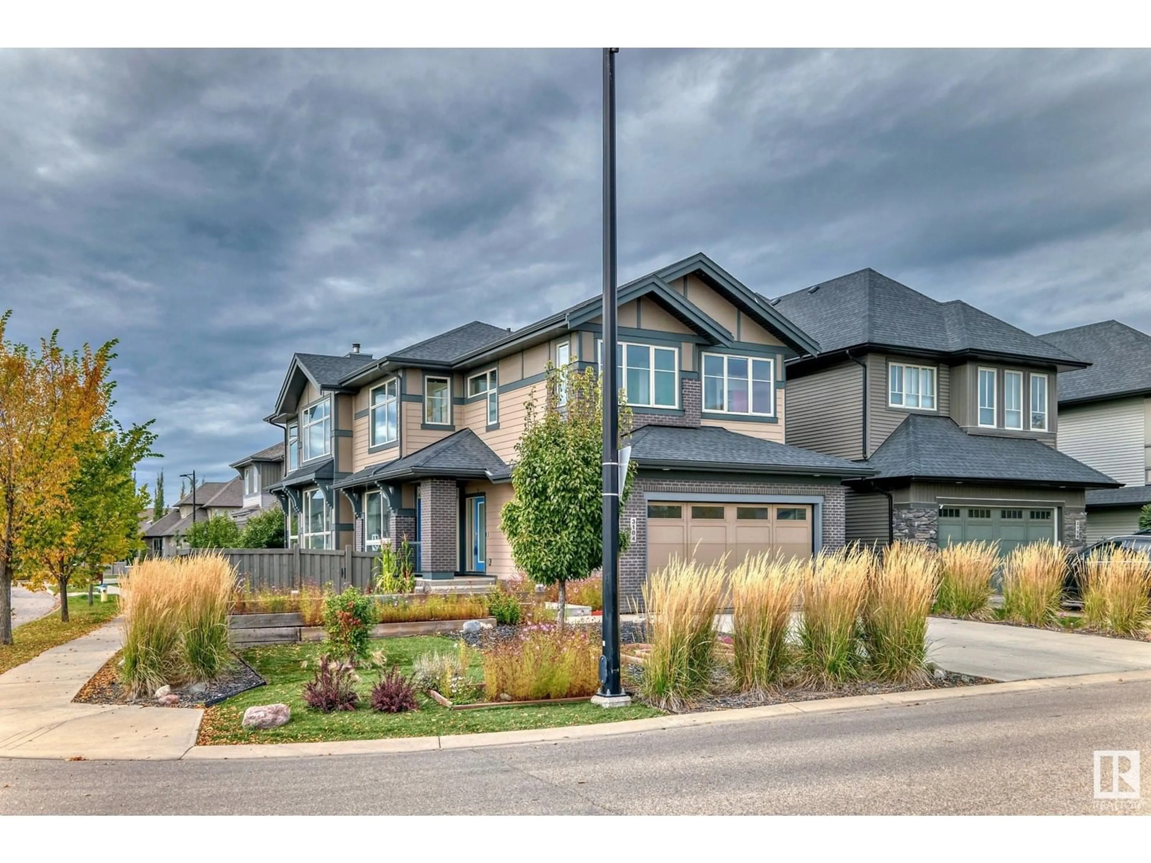 Home with brick exterior material, street for 3104 ALLAN LANDING LD, Edmonton Alberta T6W2R7