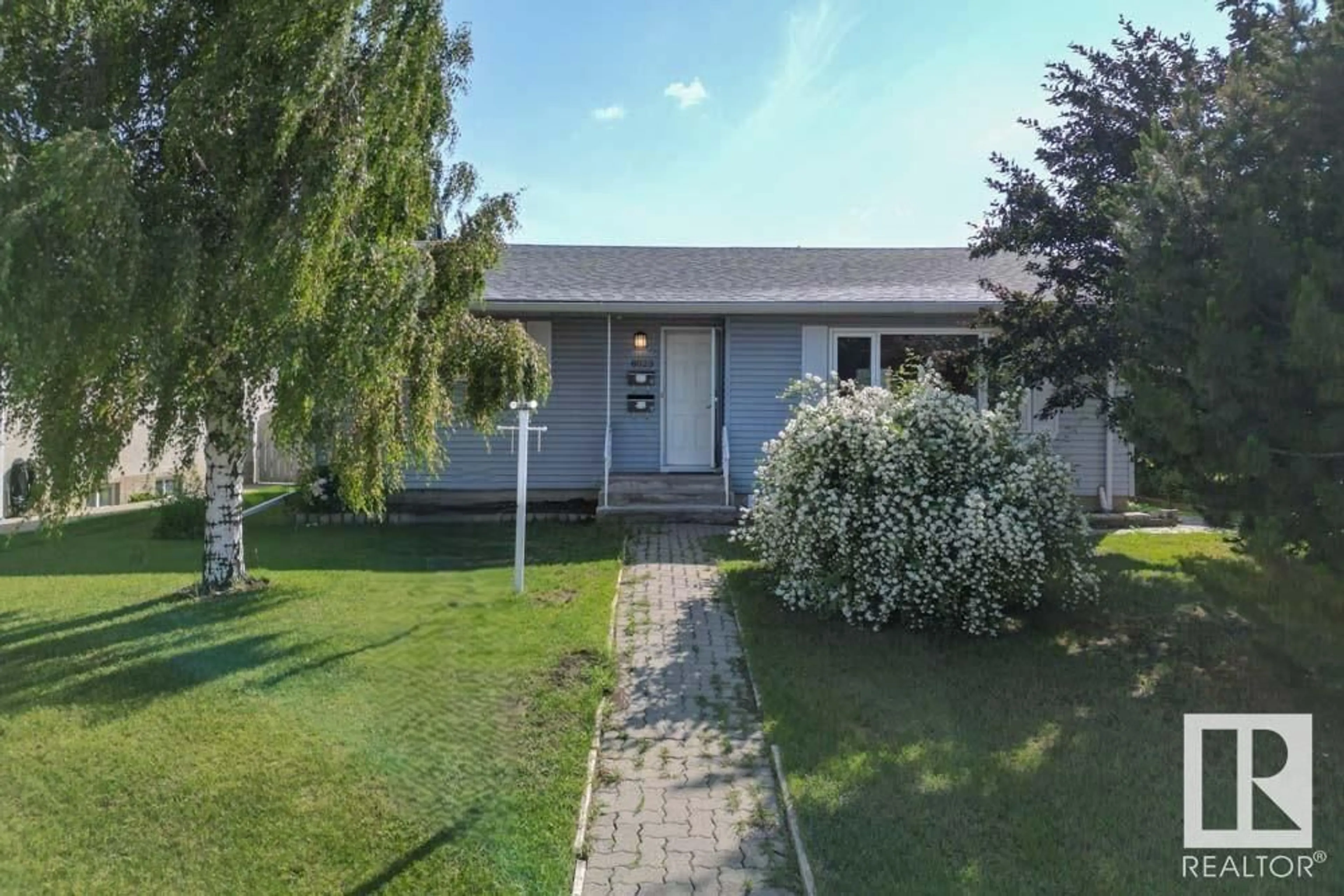 A pic from outside/outdoor area/front of a property/back of a property/a pic from drone, street for 8023 134A AV, Edmonton Alberta T5C2G8