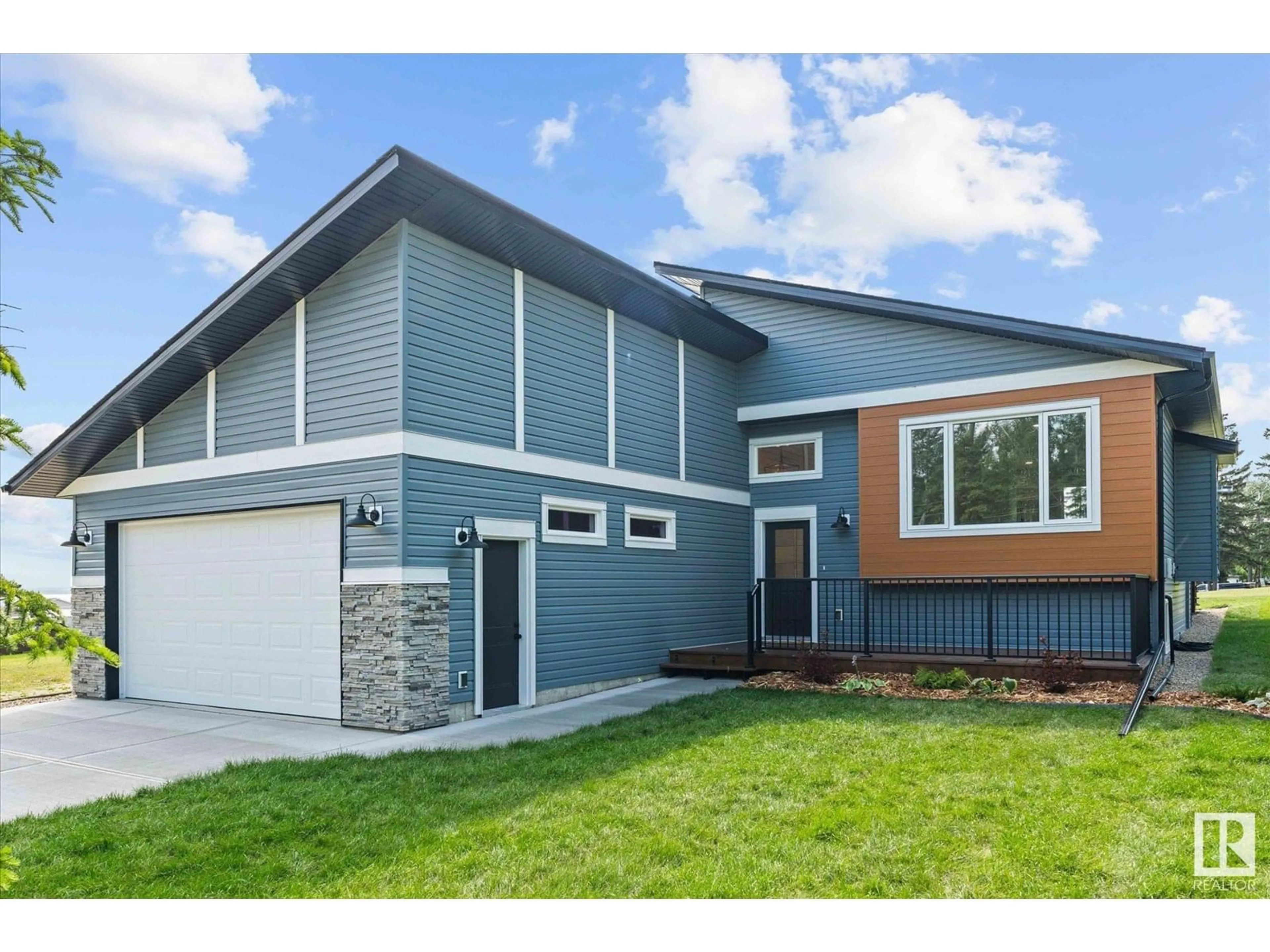 Home with vinyl exterior material, street for 102 1 STREET, Rural Lac Ste. Anne County Alberta T0E0A0