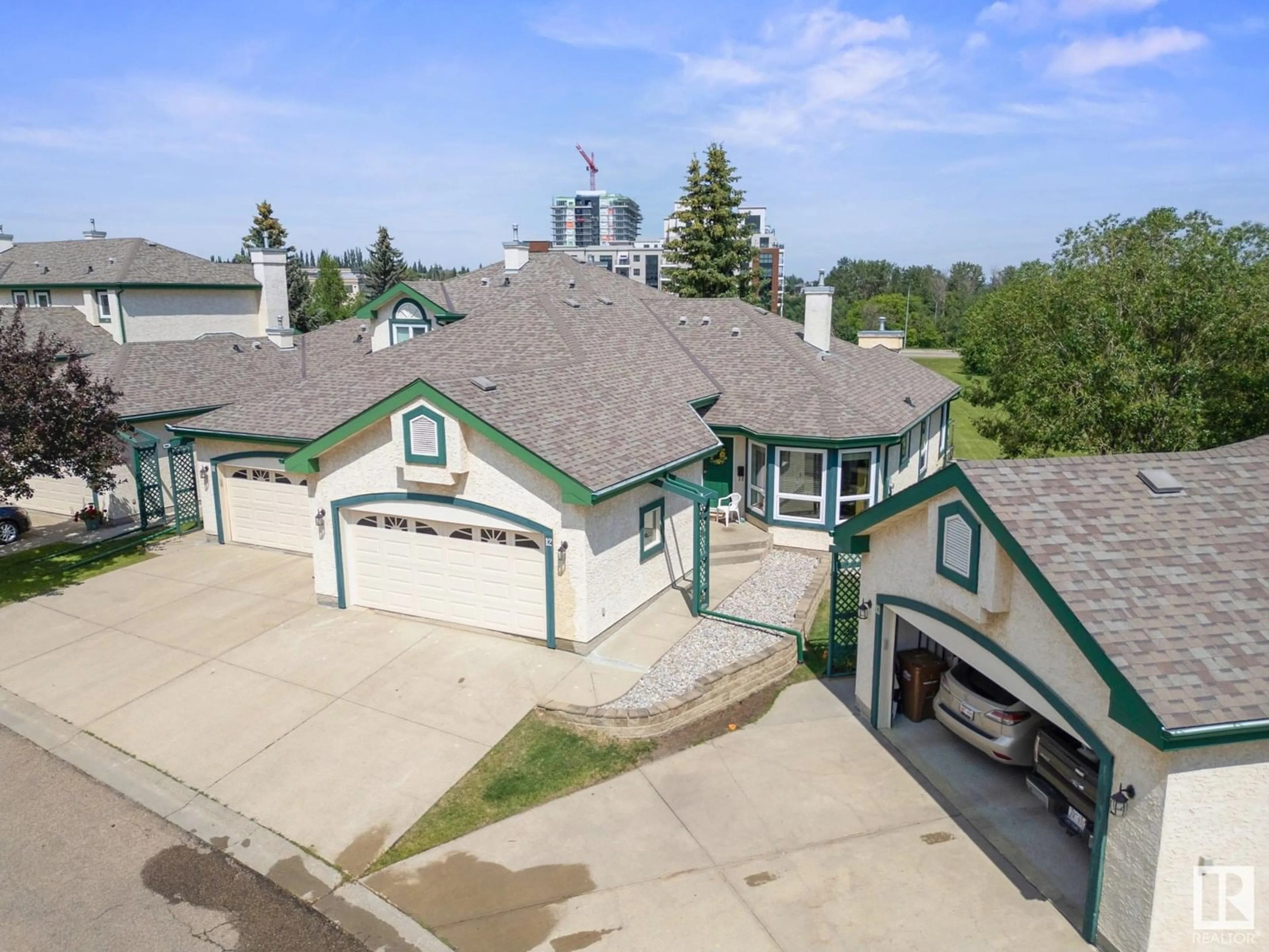 A pic from outside/outdoor area/front of a property/back of a property/a pic from drone, unknown for 30 - 12 IRONWOOD, St. Albert Alberta T8N6C7
