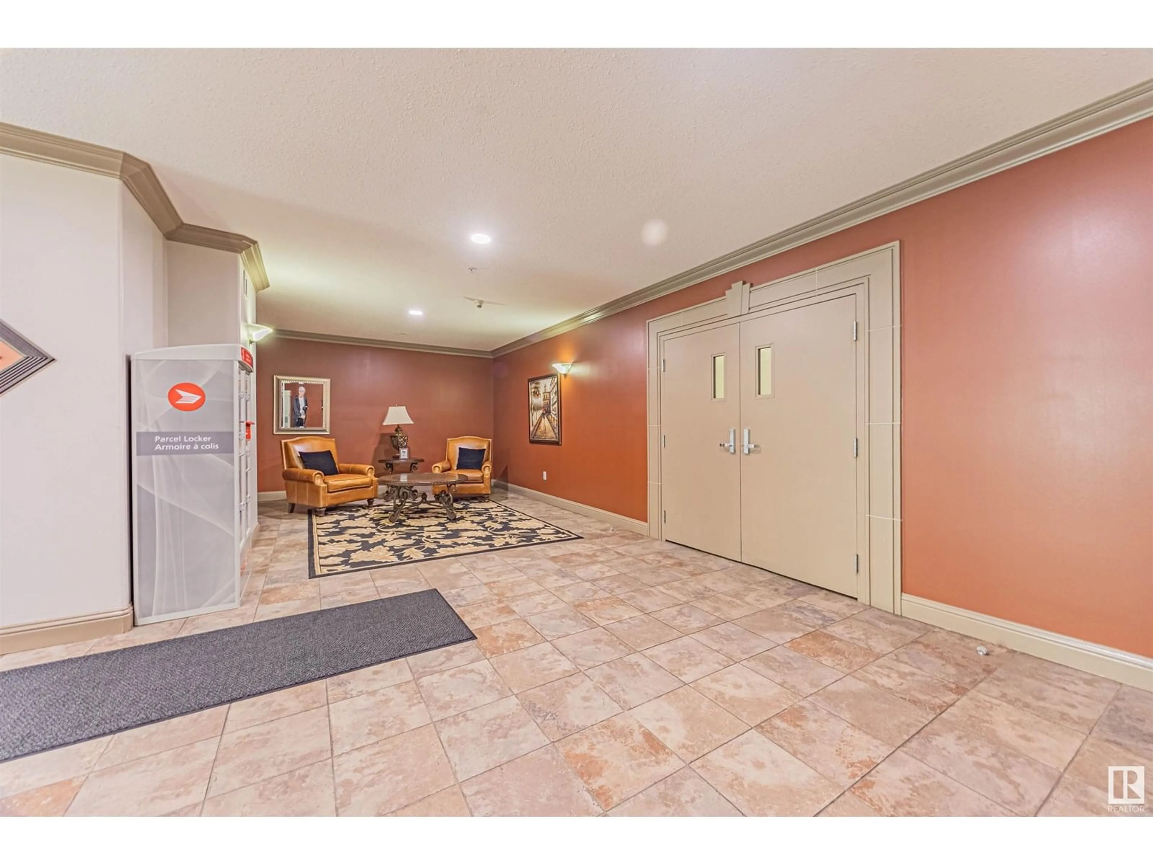 Indoor foyer for #110 - 1406 HODGSON WY, Edmonton Alberta T6R3K1
